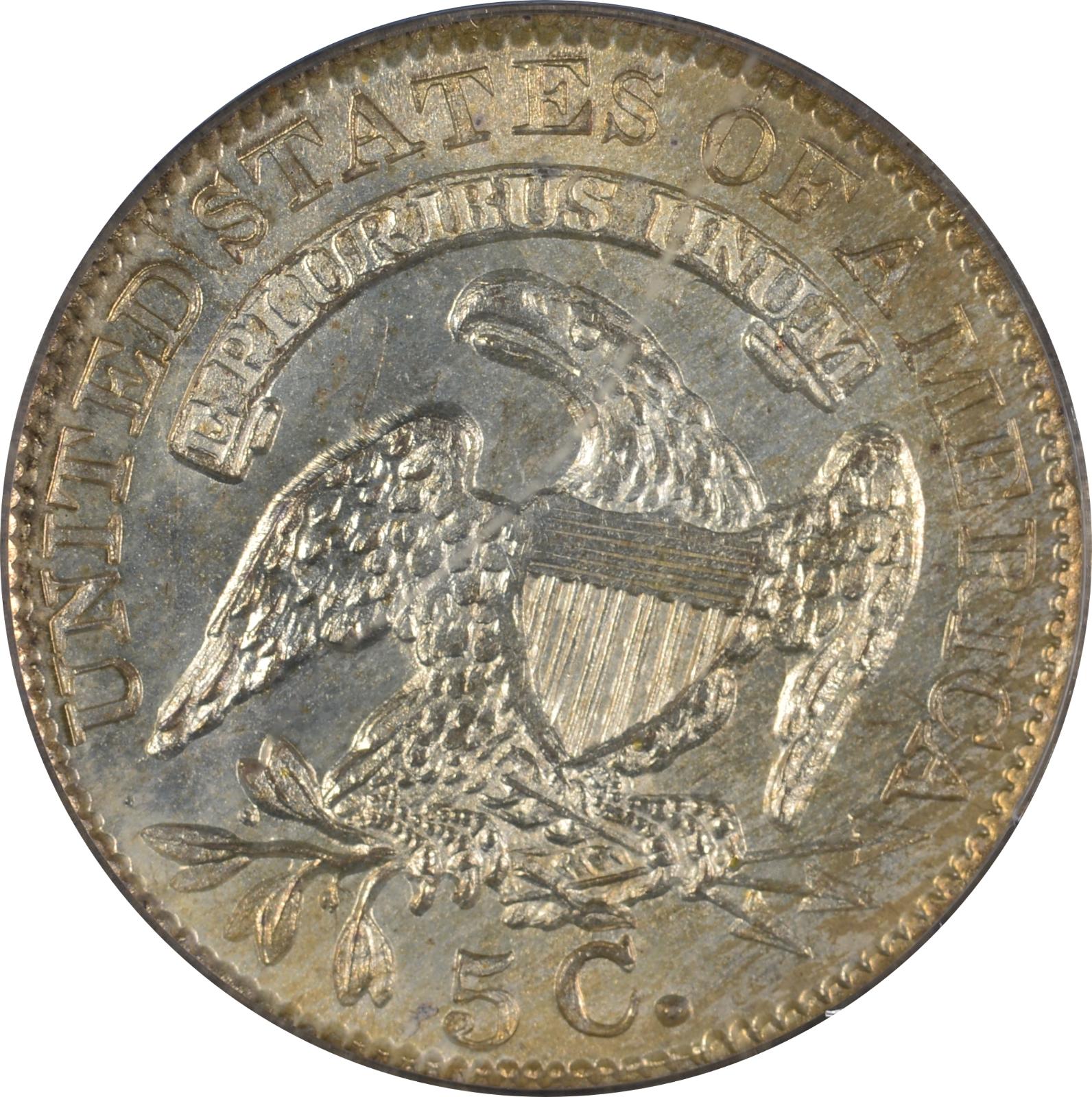 1835 LM-9.2 EDS PCGS MS-63 1600053 Reverse