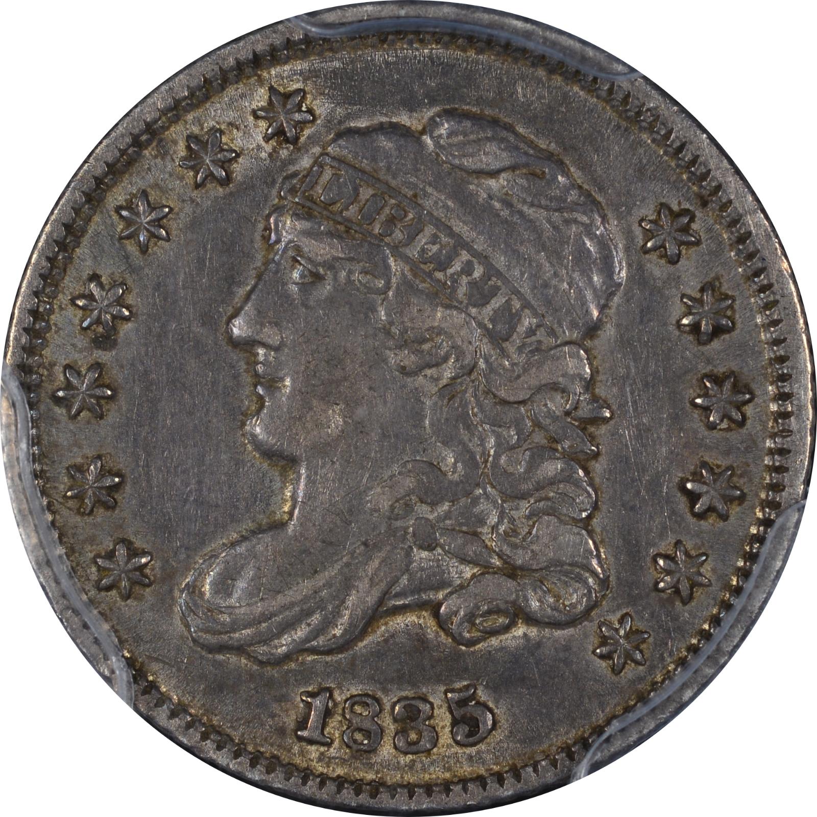 1835 LM-9.2 PCGS AU-50 37783064 Obverse