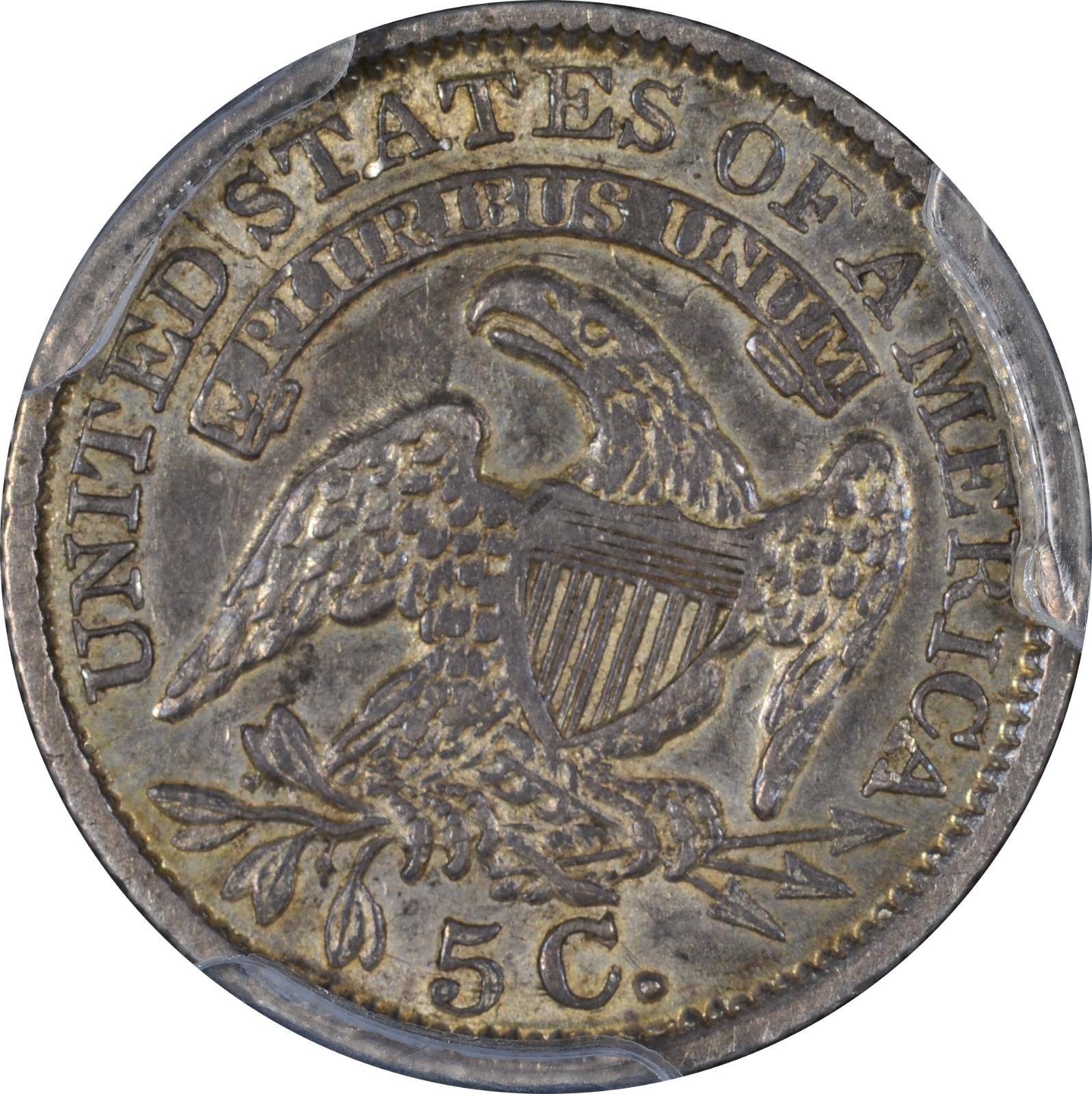 1835 LM-9.2 PCGS AU-50 37783064 Reverse
