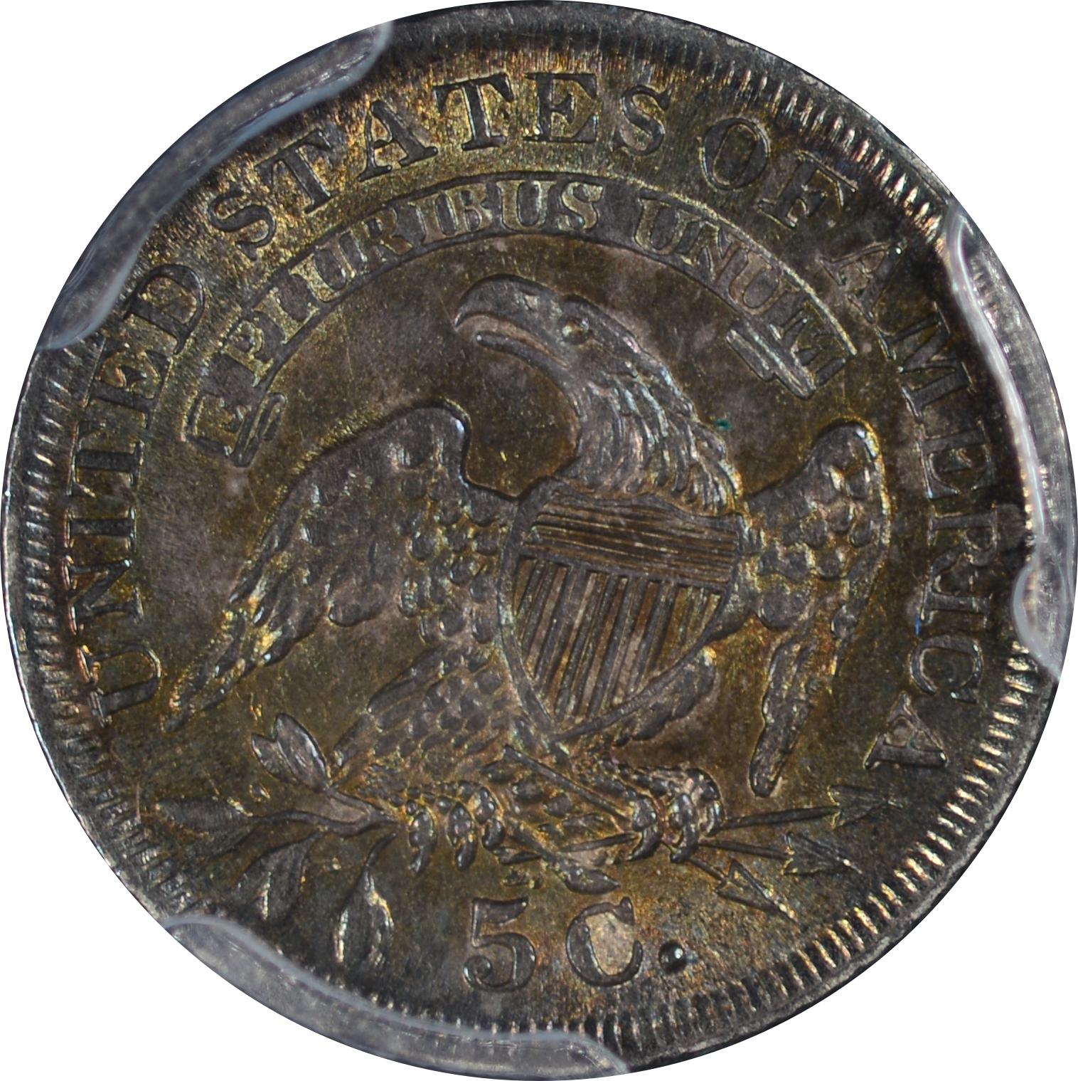 1836 LM-7 PCGS MS-62 29360874 Reverse