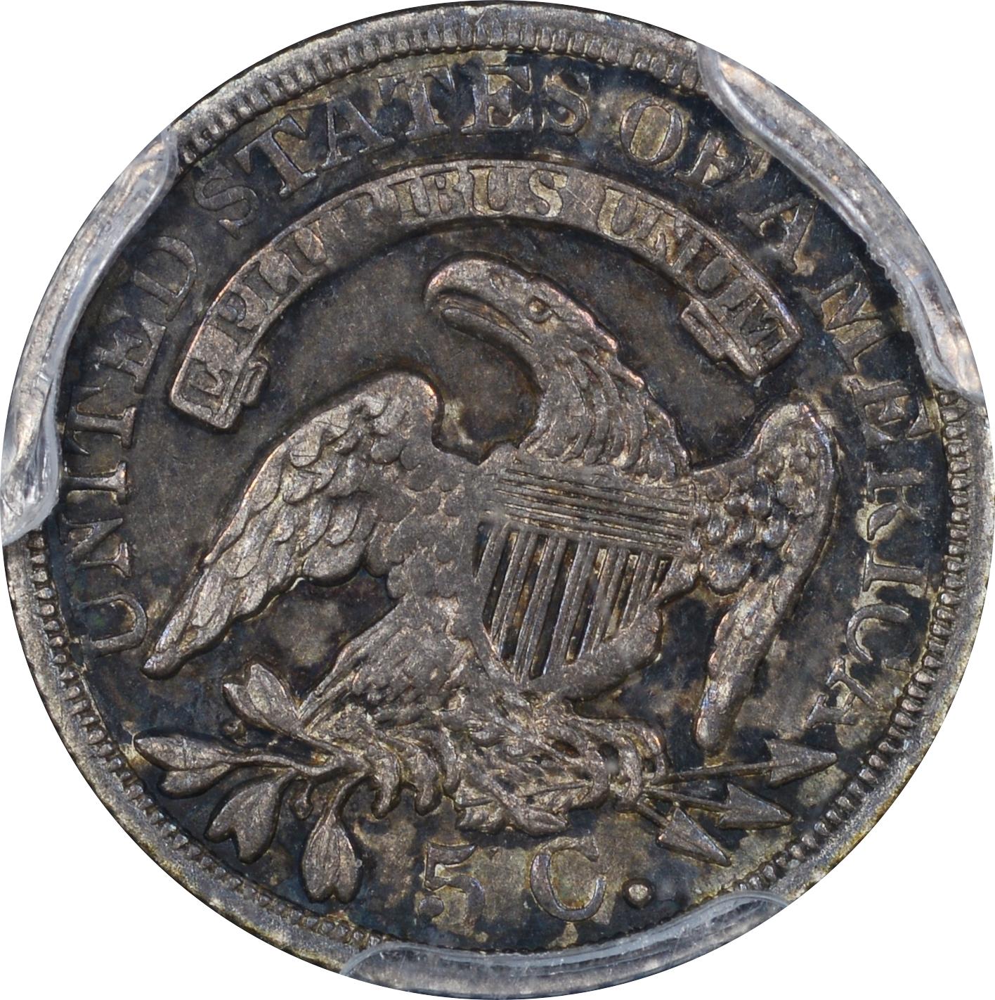 1837 LM-1 LDS PostLap PCGS AU-50 28713210 Reverse