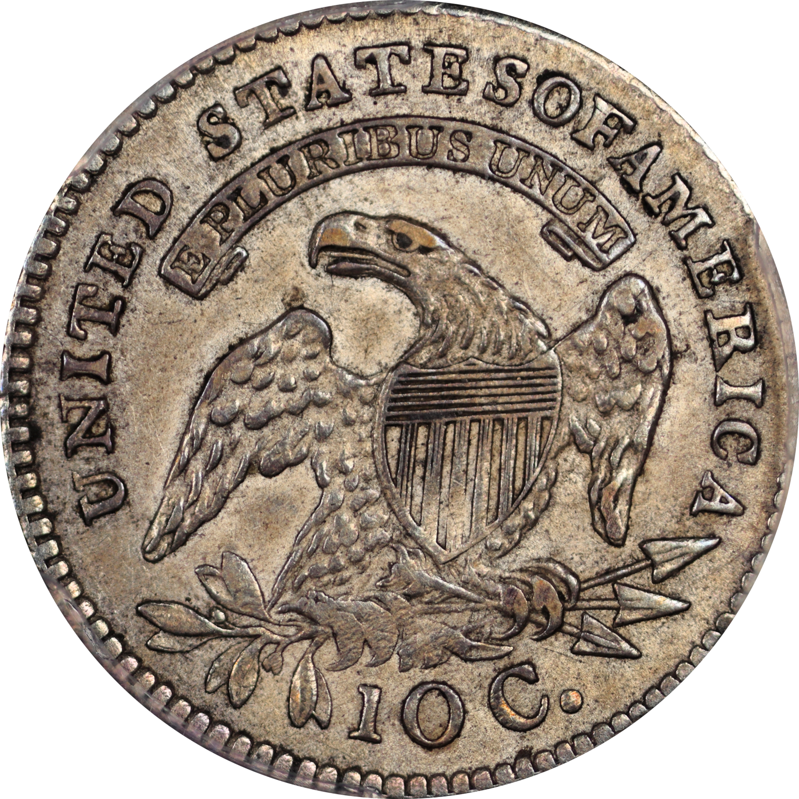 1814 JR-5 AU58 PCGS-CAC 25279486 Reverse