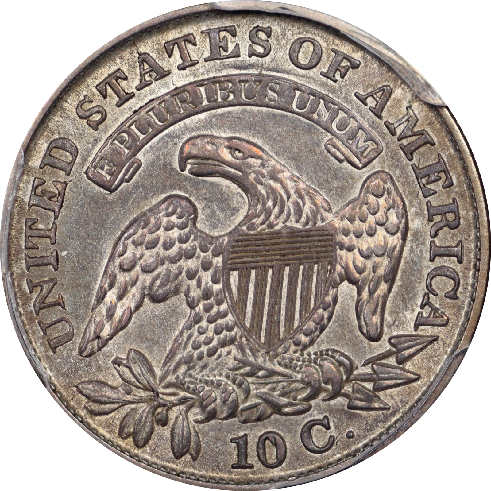 1831 JR-3 AU58 PCGS-CAC 39522186 Reverse