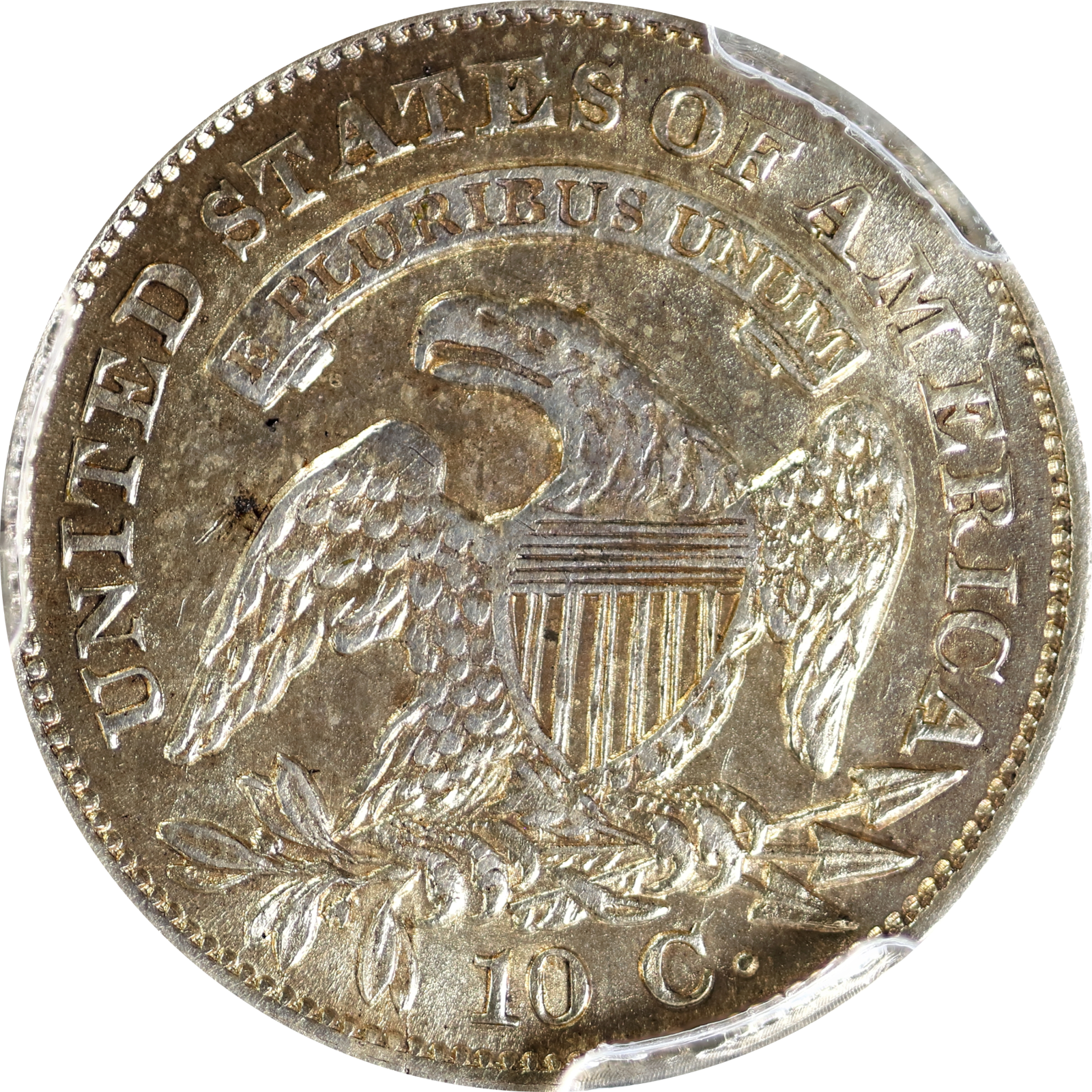 1831 JR-3 MS62 PCGS-CAC 02277490 Reverse