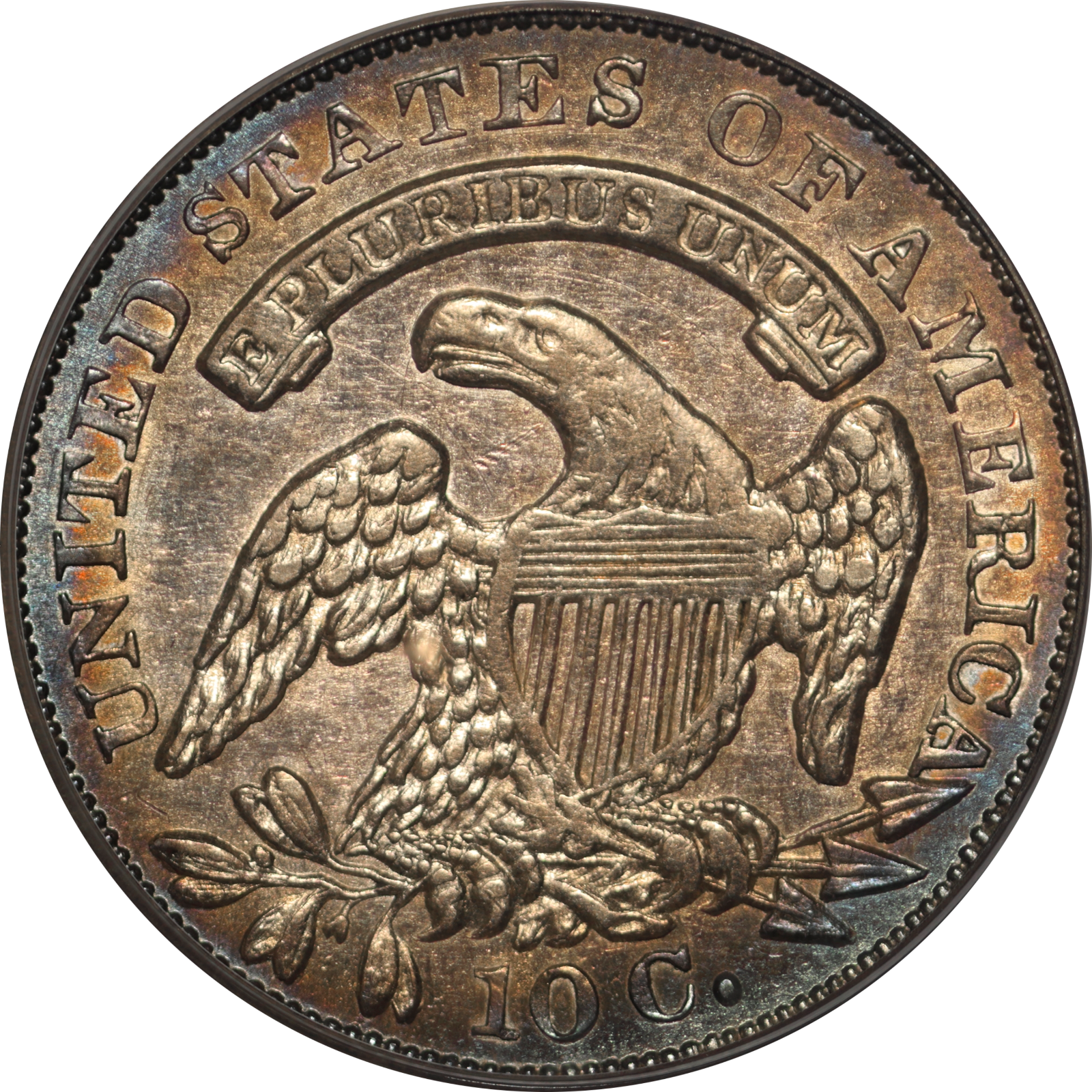 1832 JR-4 AU53 PCGS 10227862 Reverse