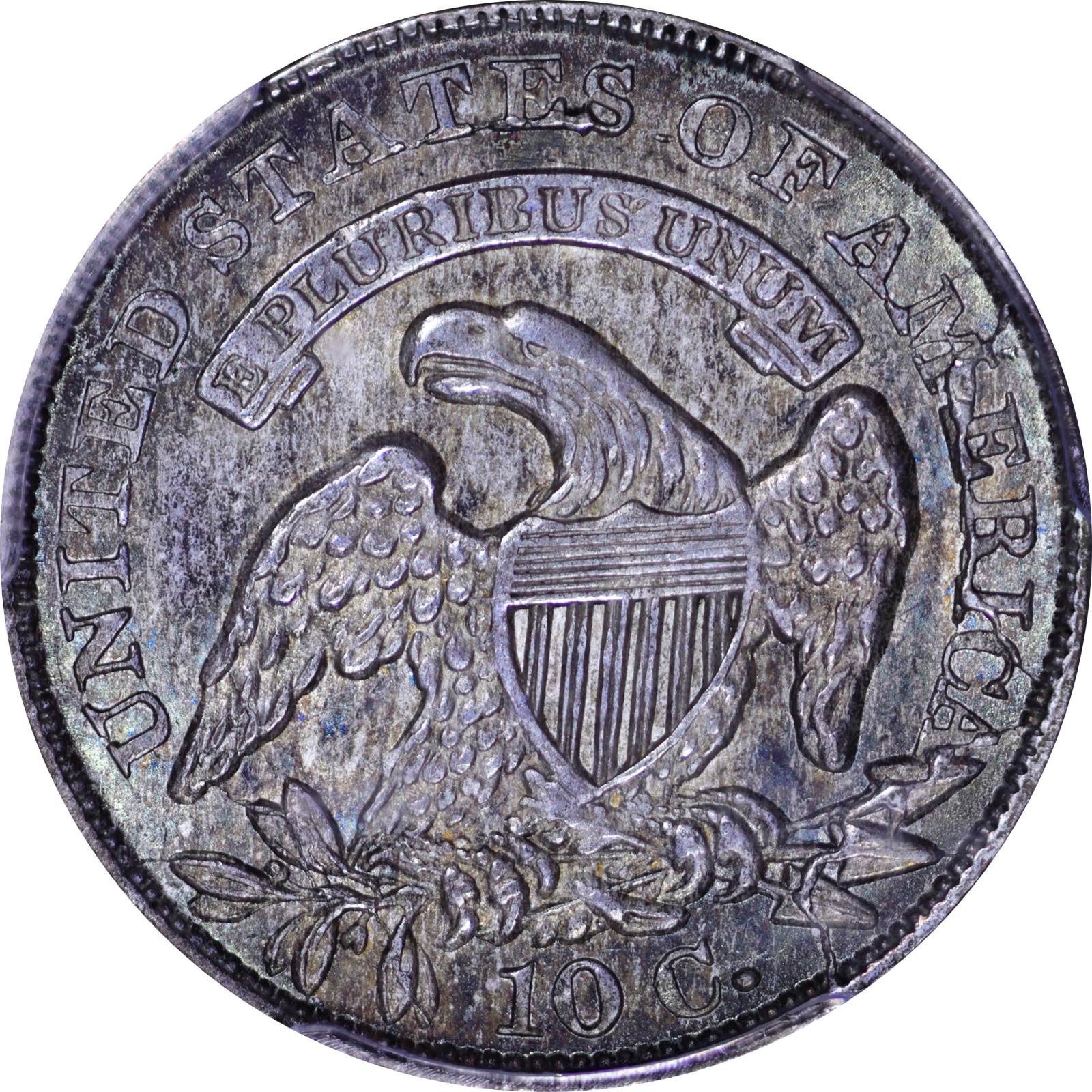 1834 JR-6 MS62 PCGS 46214517 Reverse