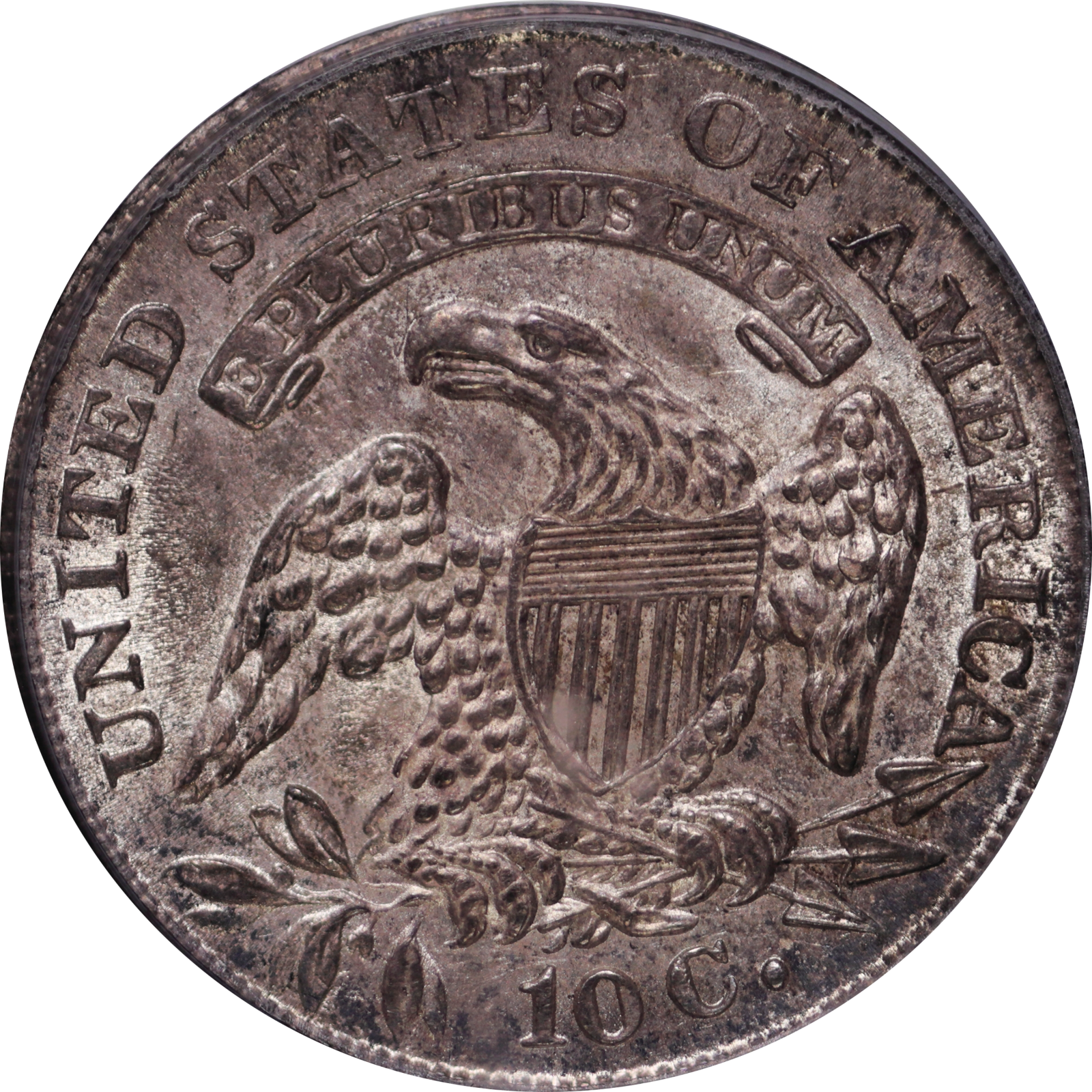 1836 JR-1 MS62 PCGS-CAC 06627143 Reverse