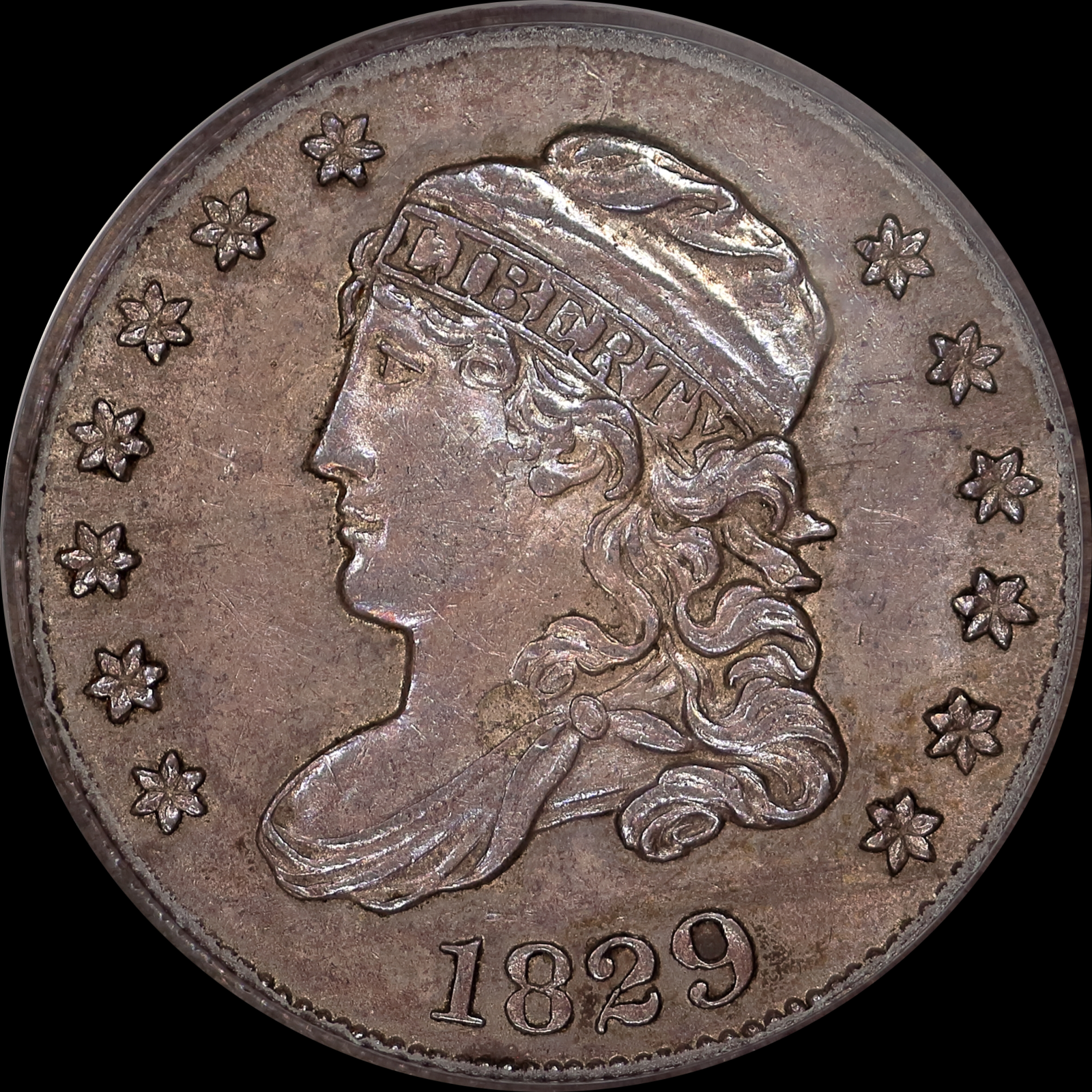 1829 LM-11 MS60 PCGS 12194935 Obverse