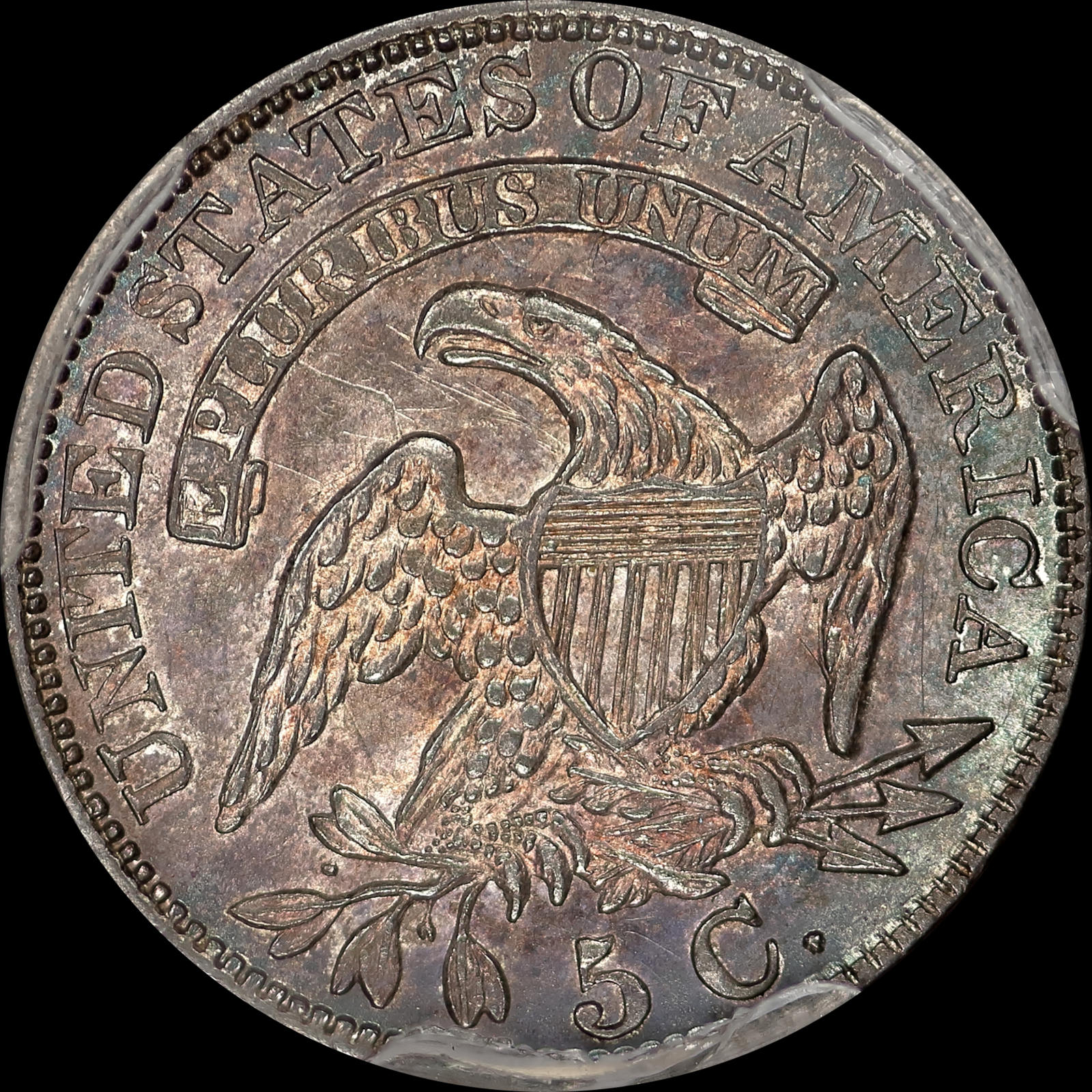 1829 LM-13.2 MS63 PCGS 38379844 Reverse
