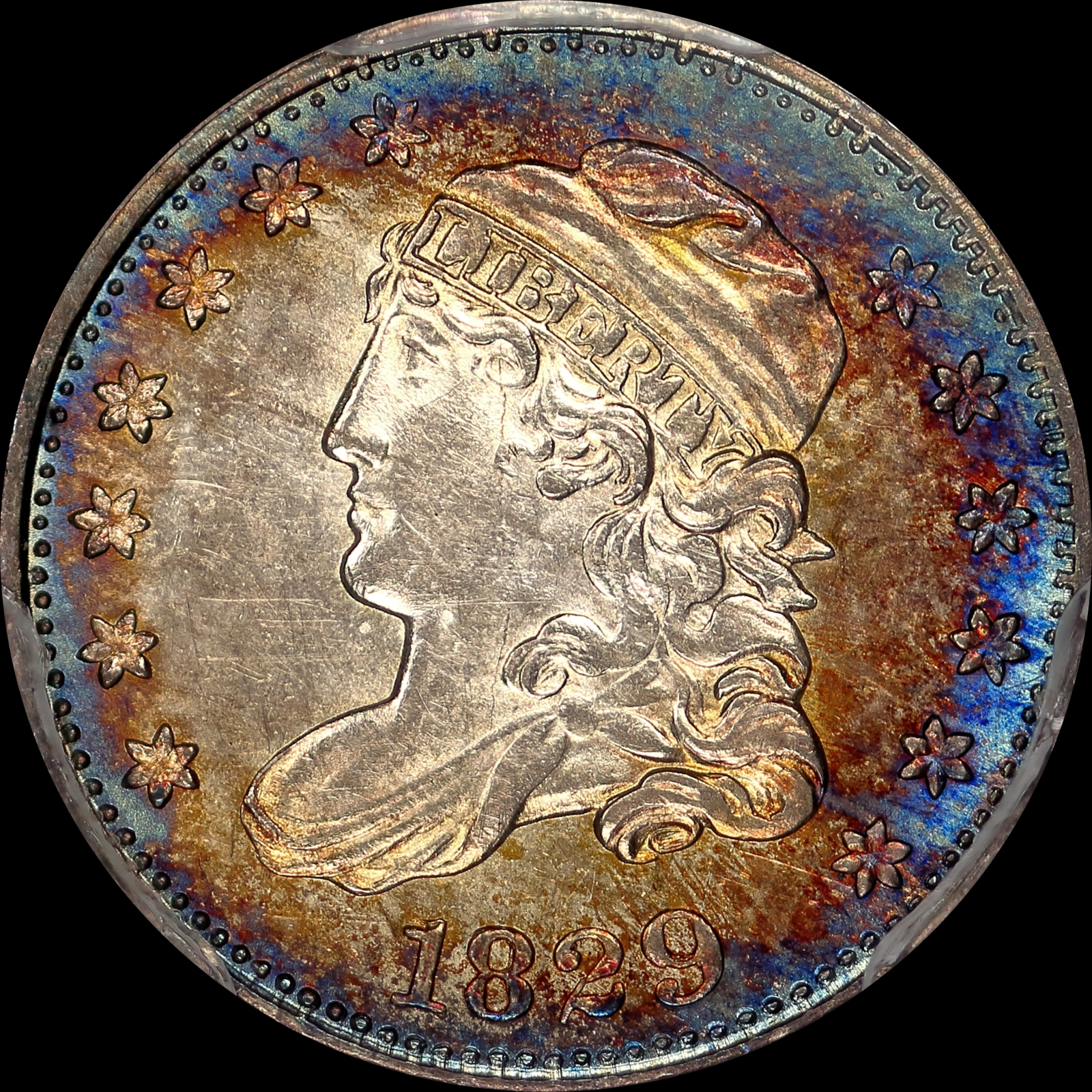 1829 LM-15.1 MS61 PCGS 85797894 Obverse