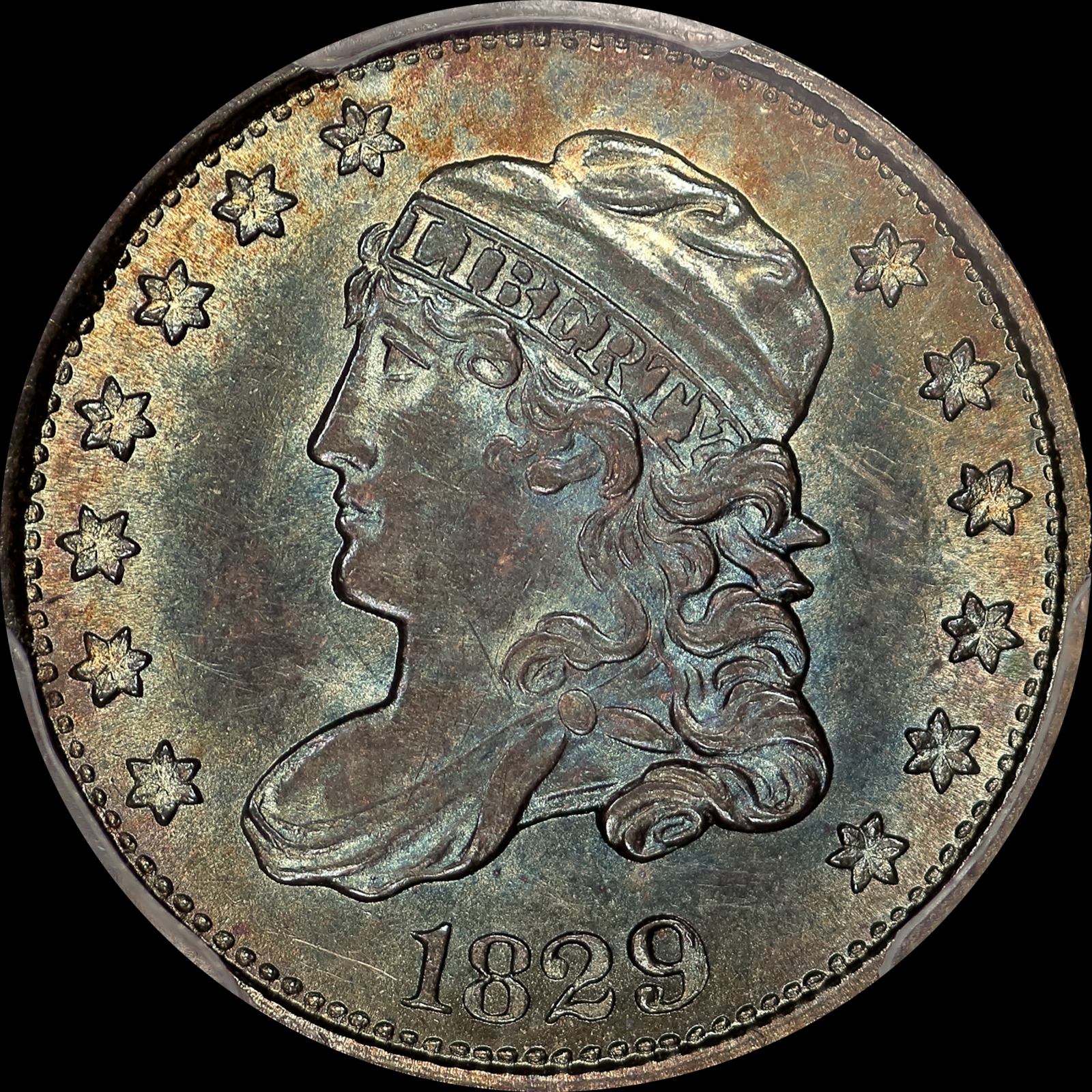 1829 LM-3 MS64 PCGS 27773537 Obverse