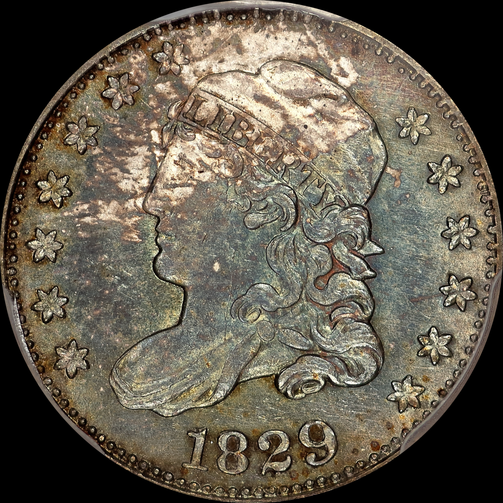 1829 LM-6.3 MS63 PCGS 02220085 Obverse