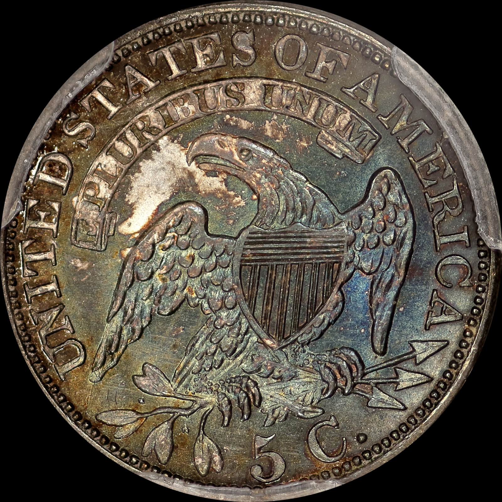 1829 LM-6.3 MS63 PCGS 02220085 Reverse
