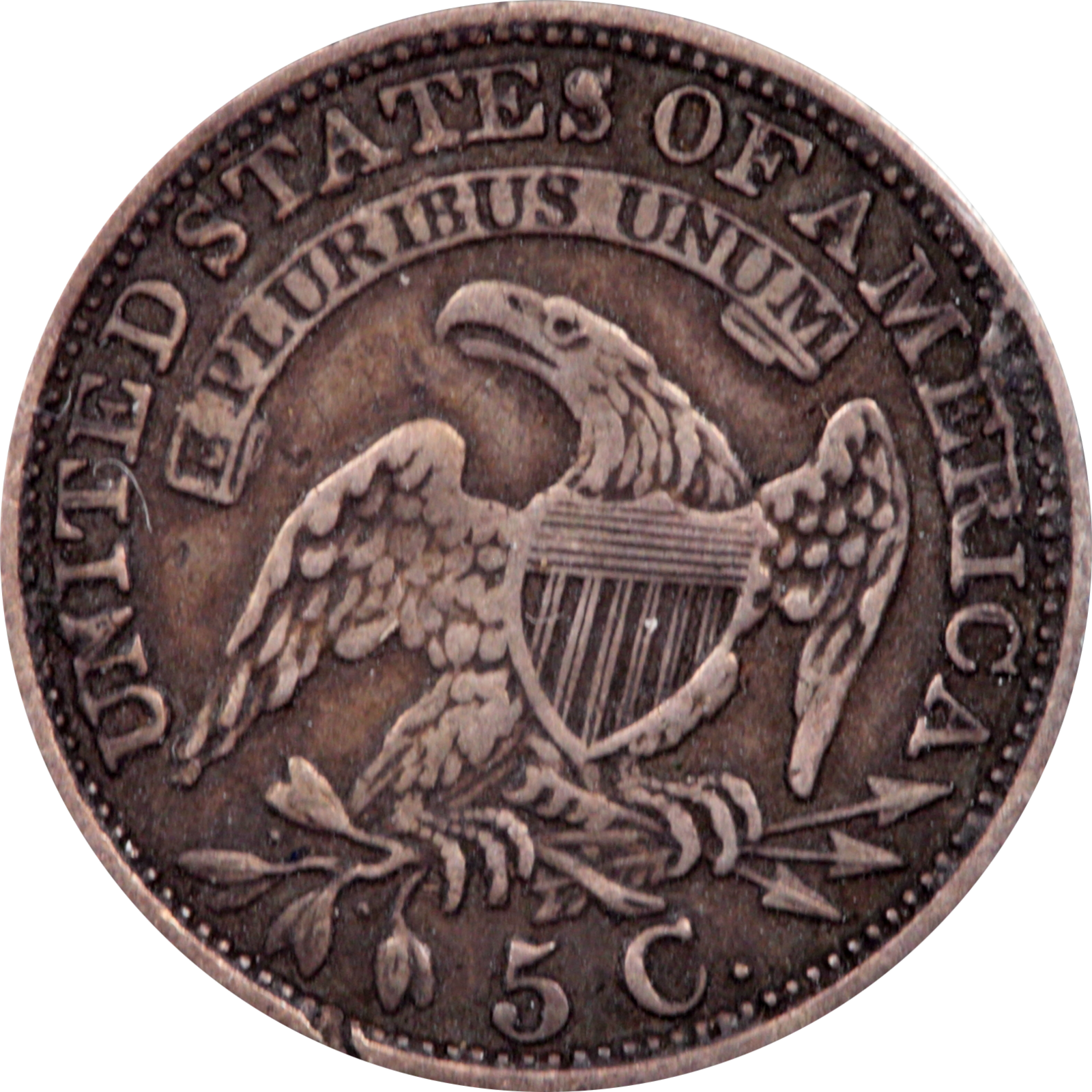 1829 LM-7.3 VF20 Details Raw Reverse