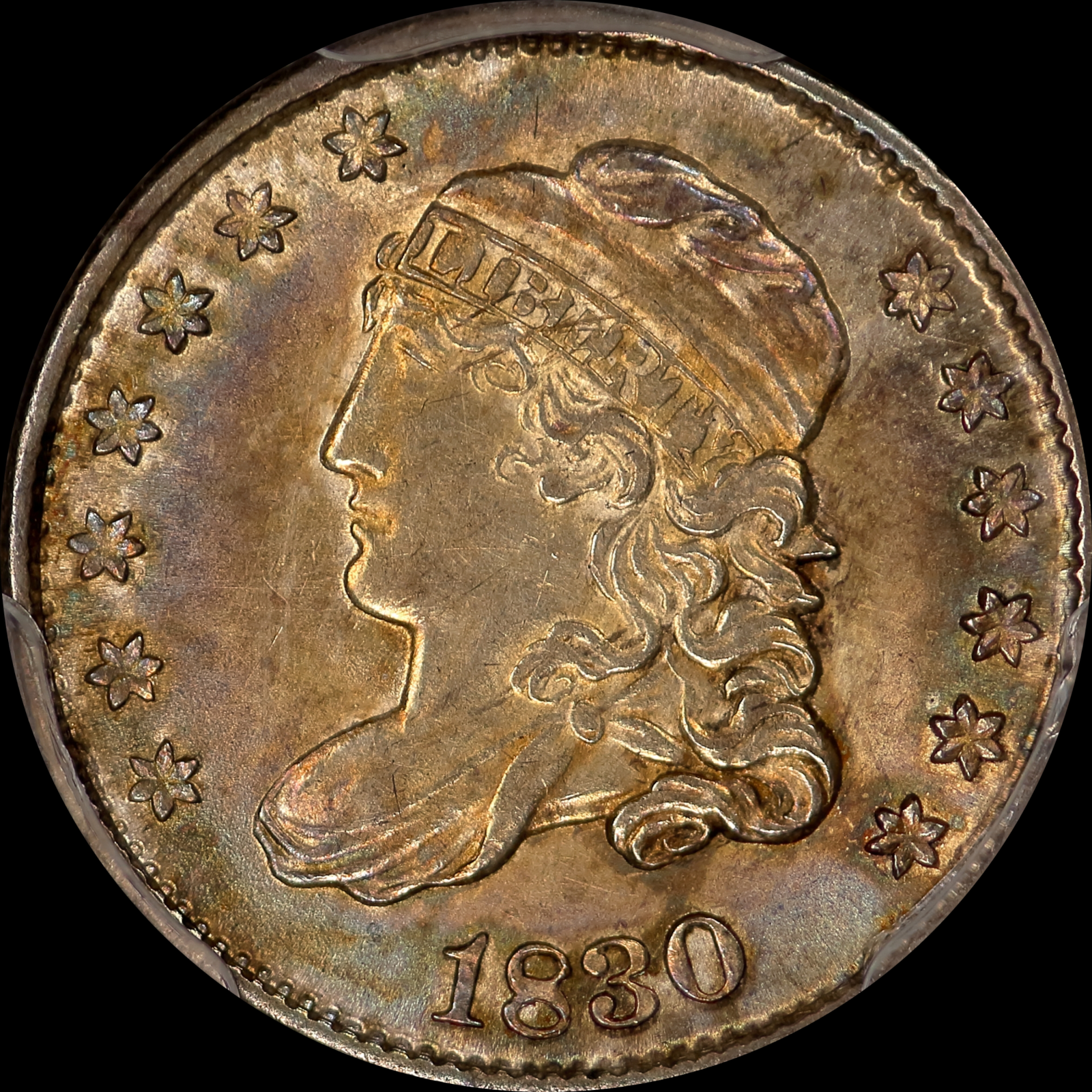 1830 LM-12 MS63 PCGS 40261663 Obverse