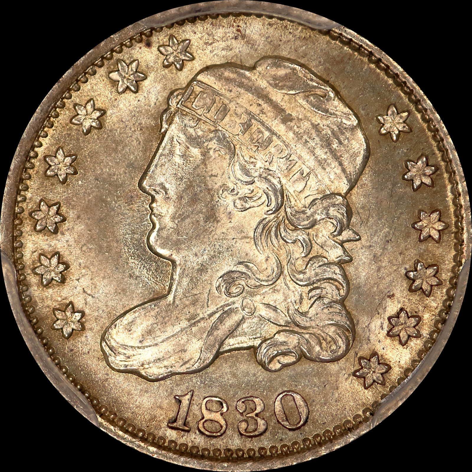 1830 LM-14 MS65 PCGS-CAC 04665913 Obverse