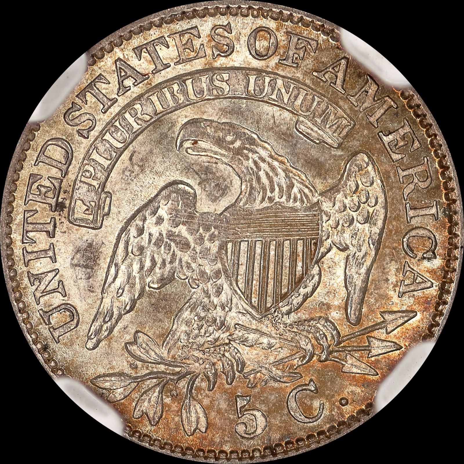 1830 LM-2 MS63 NGC-CAC 3815223-001 Reverse