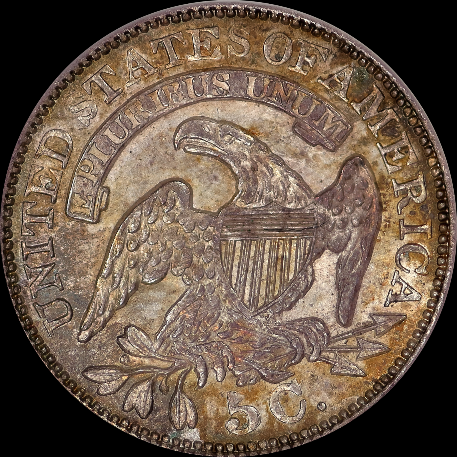 1830 LM-4.1 MS60 Details PCGS 52028682 Reverse