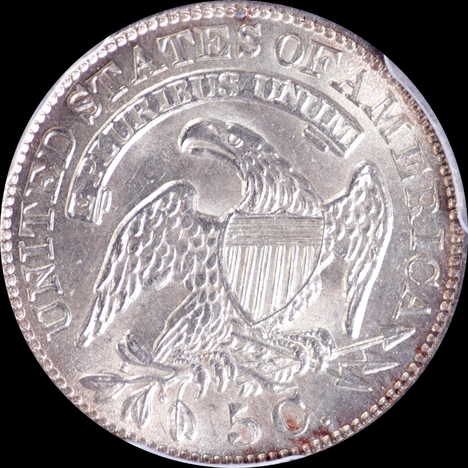 1830 LM-4.1 MS62 PCGS-CAC 43869846 Reverse