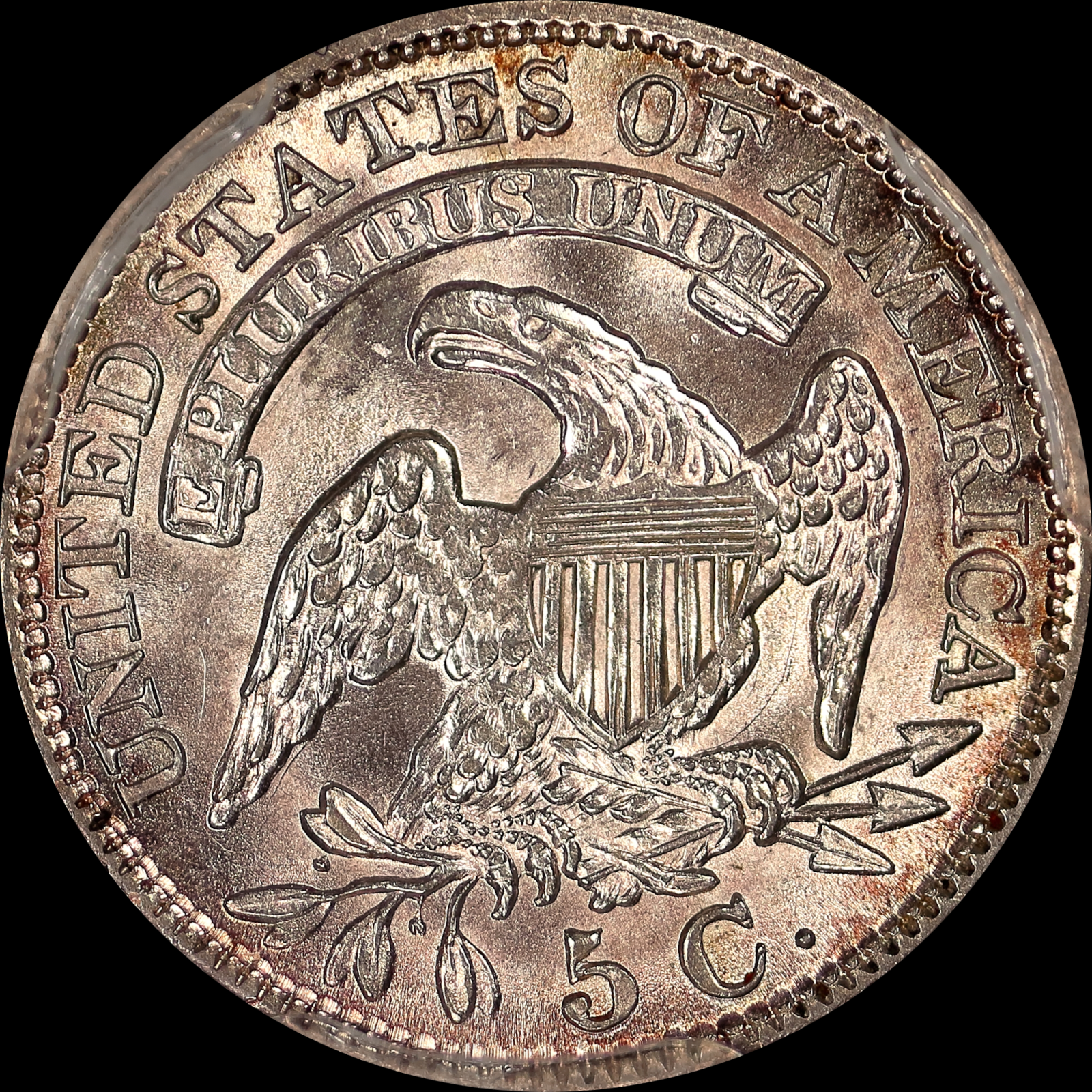 1831 LM-3 MS64 PCGS 39252923 Reverse