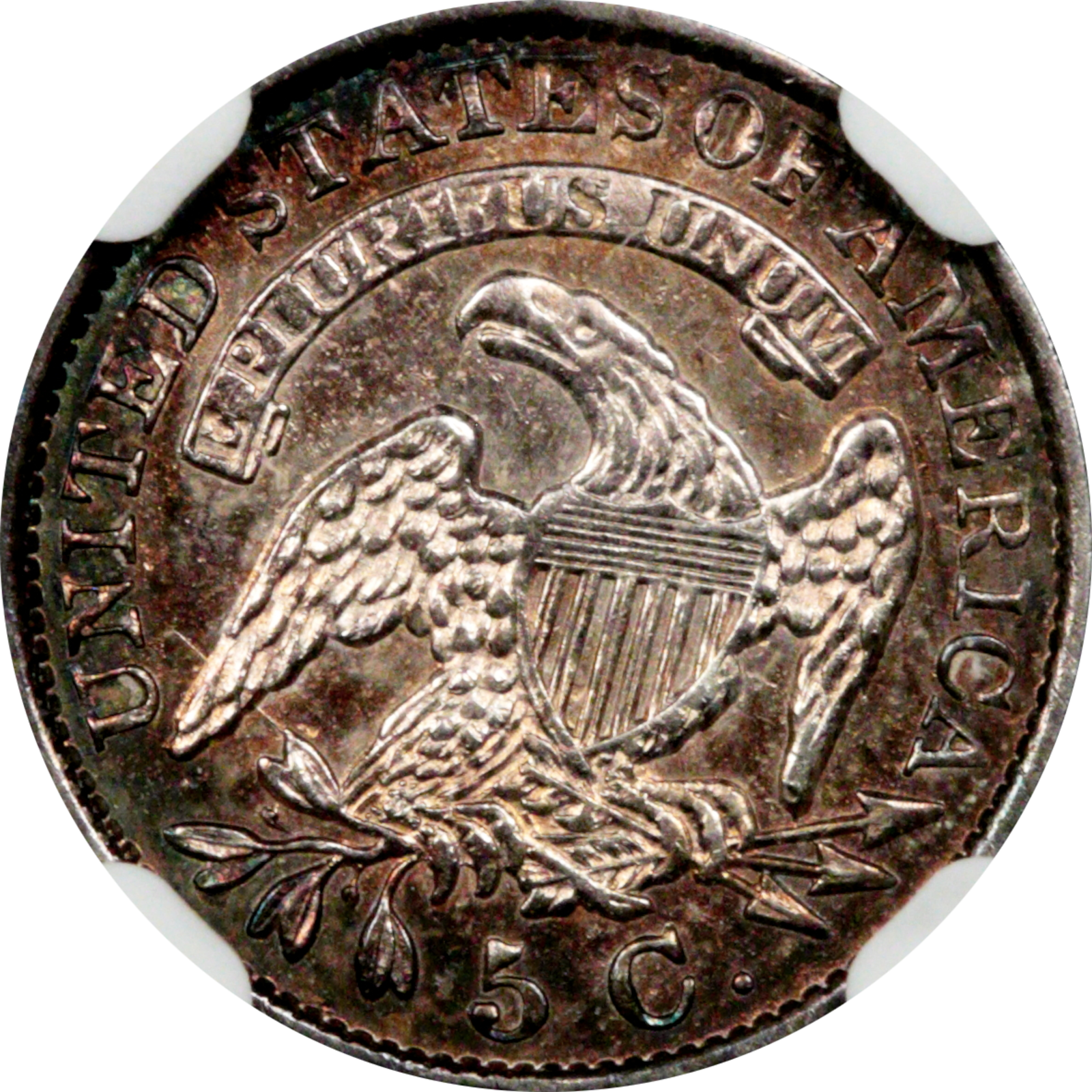 1831 LM-5 AU58 NGC 2634154-001 Reverse