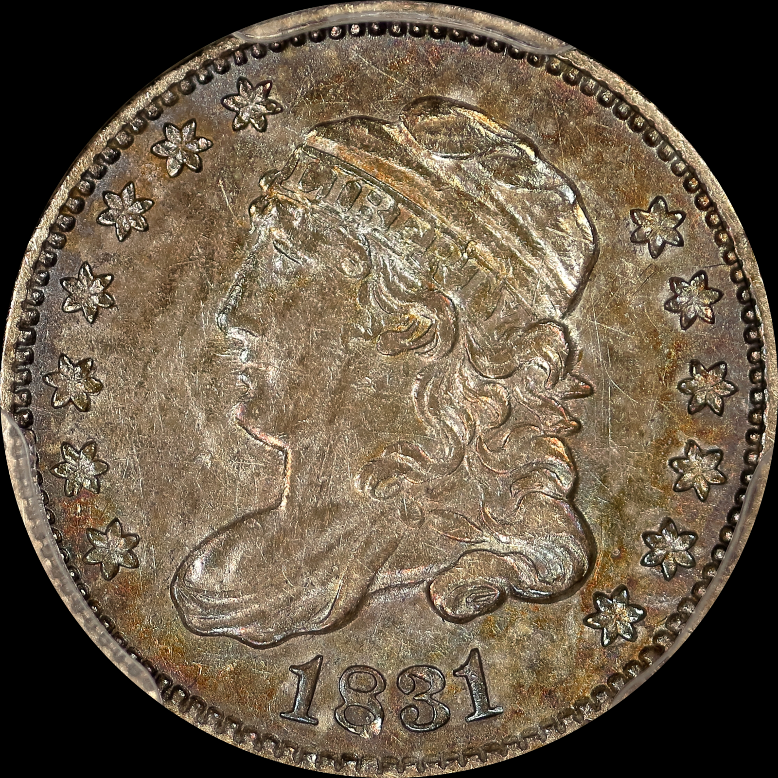1831 LM-7 AU53 PCGS 12524759 Obverse