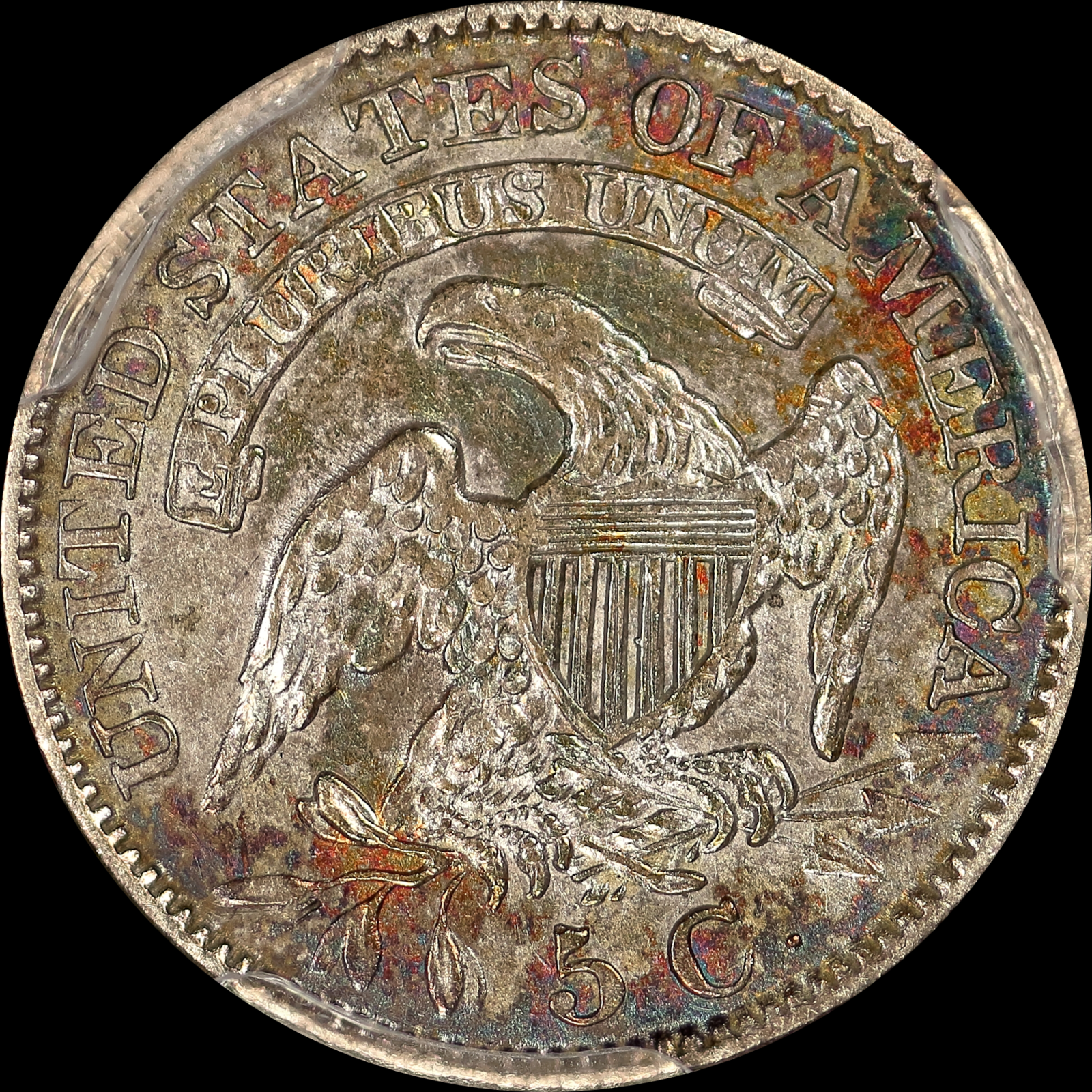 1831 LM-7 AU53 PCGS 12524759 Reverse