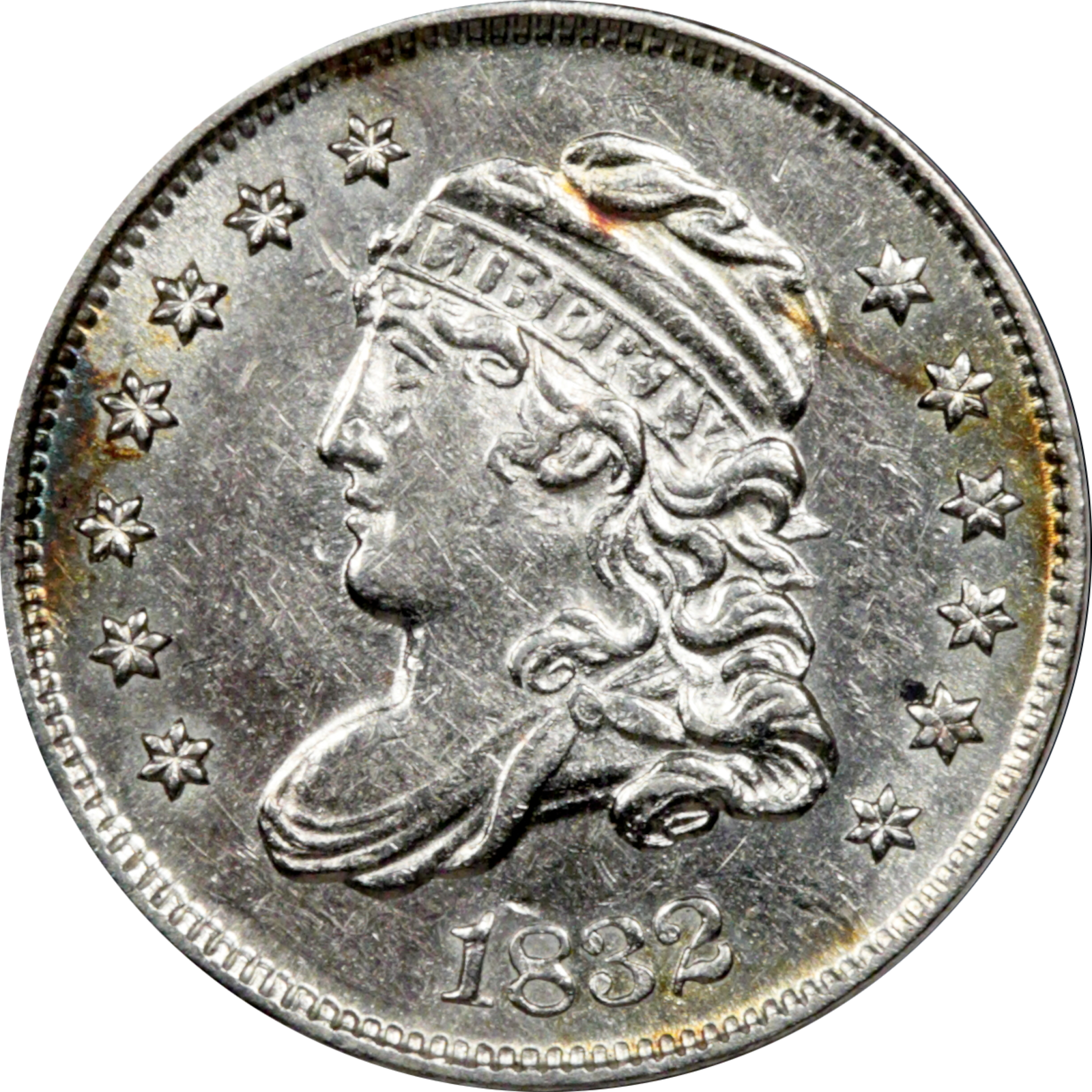 1832 LM-10.4 AU55 PCGS 48430333 Obverse