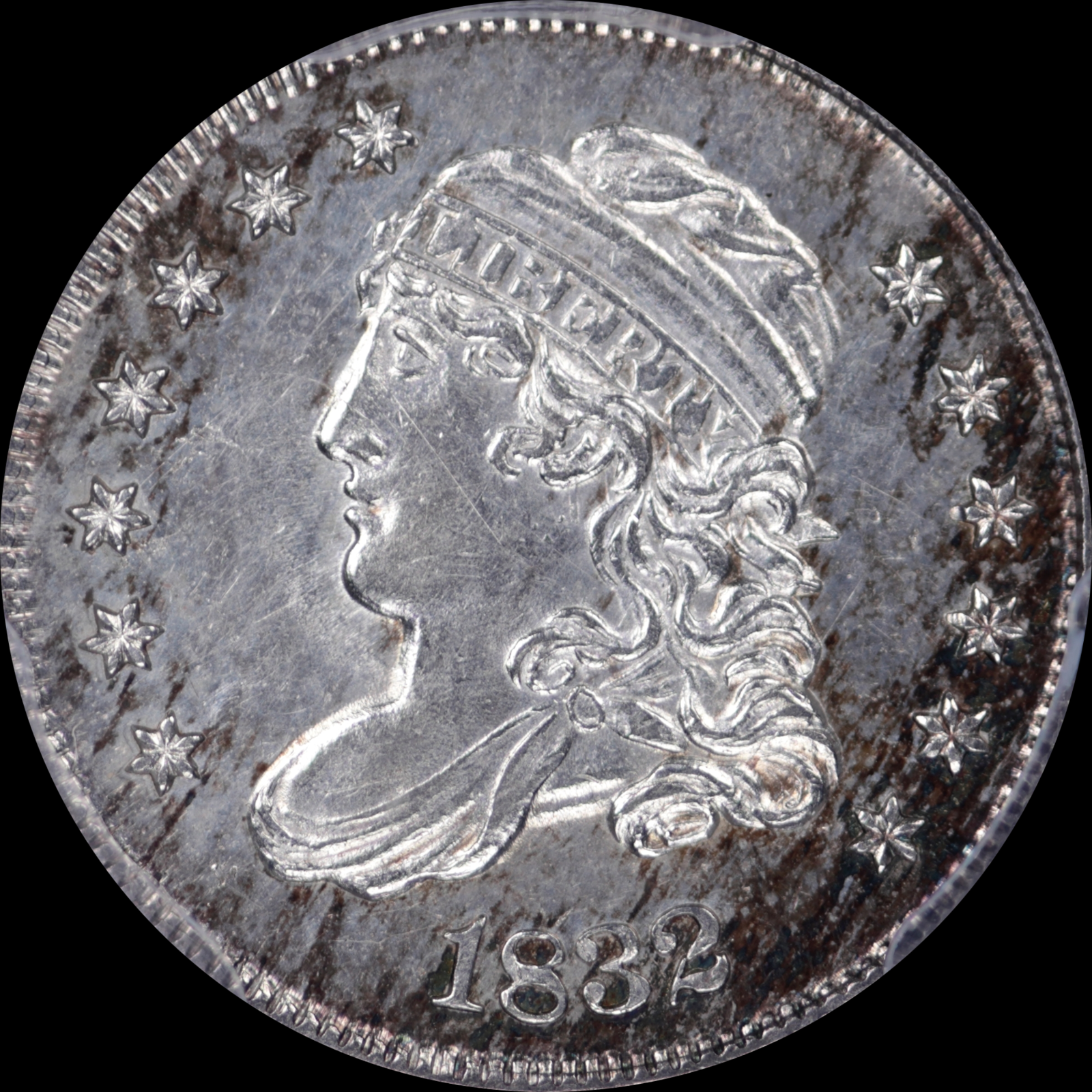 1832 LM-10.4 MS62 PCGS 52785583 Obverse