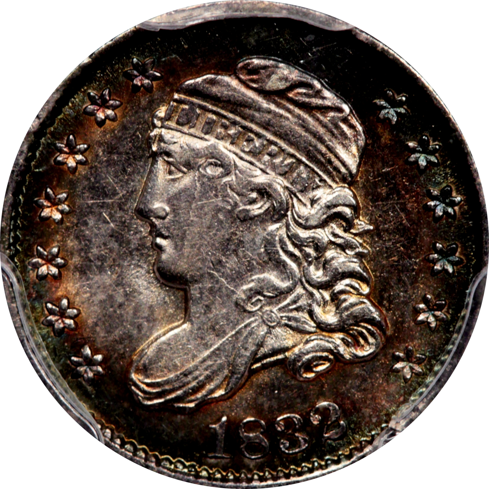 1832 LM-11.1 AU58 PCGS-CAC 37054997 Obverse