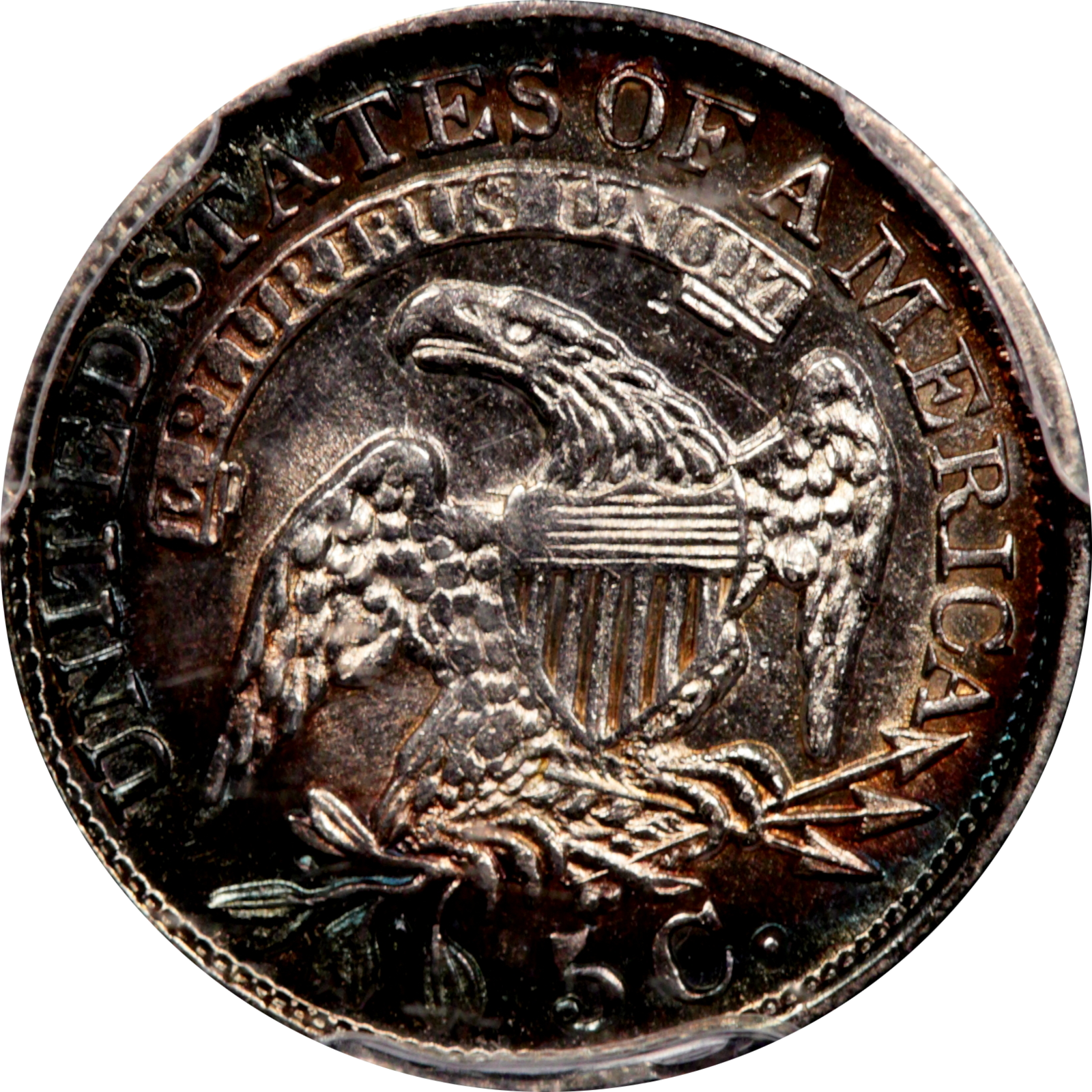 1832 LM-11.1 AU58 PCGS-CAC 37054997 Reverse