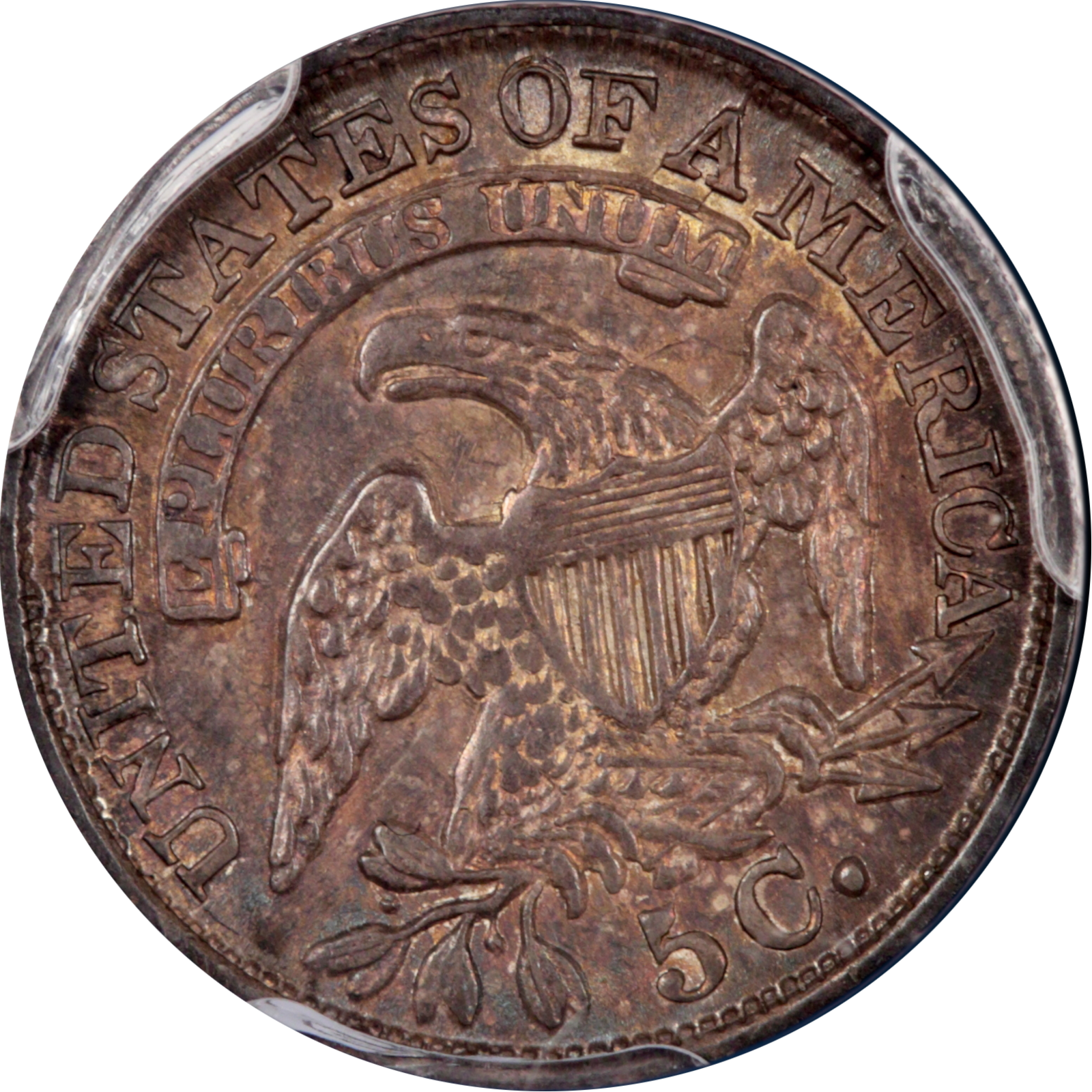 1832 LM-11.2 MS61 PCGS-Gold CAC 32426196 Reverse
