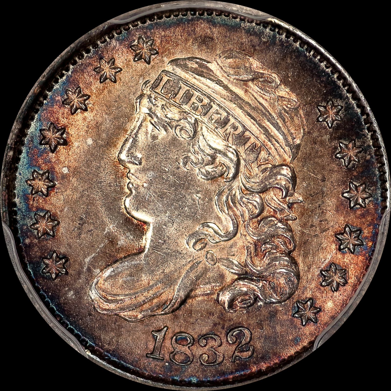1832 LM-3 MS63 PCGS 43541048 Obverse