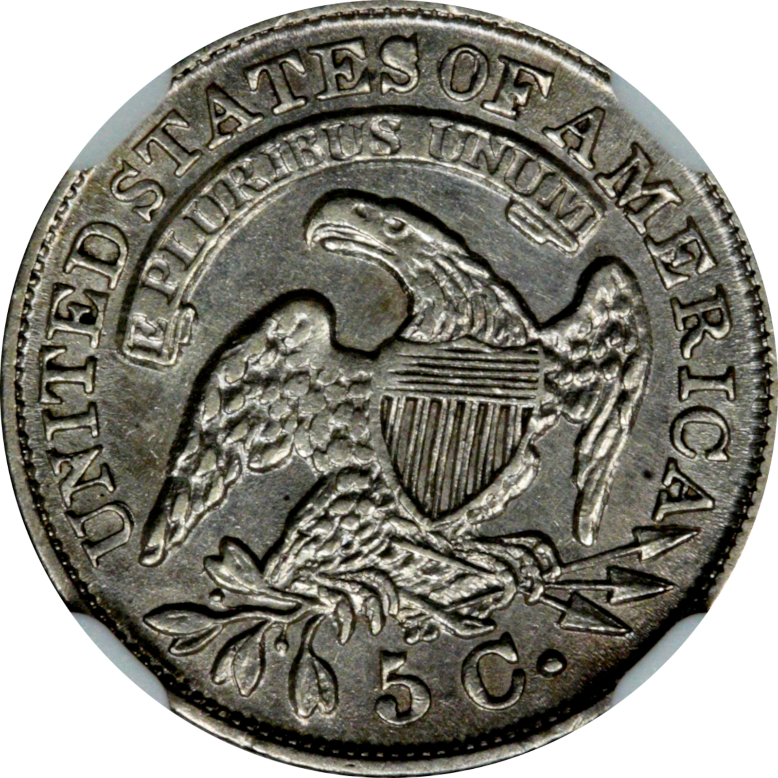 1832 LM-4 AU50 Details Cleaned McCloskey NGC 6062238-006 Reverse