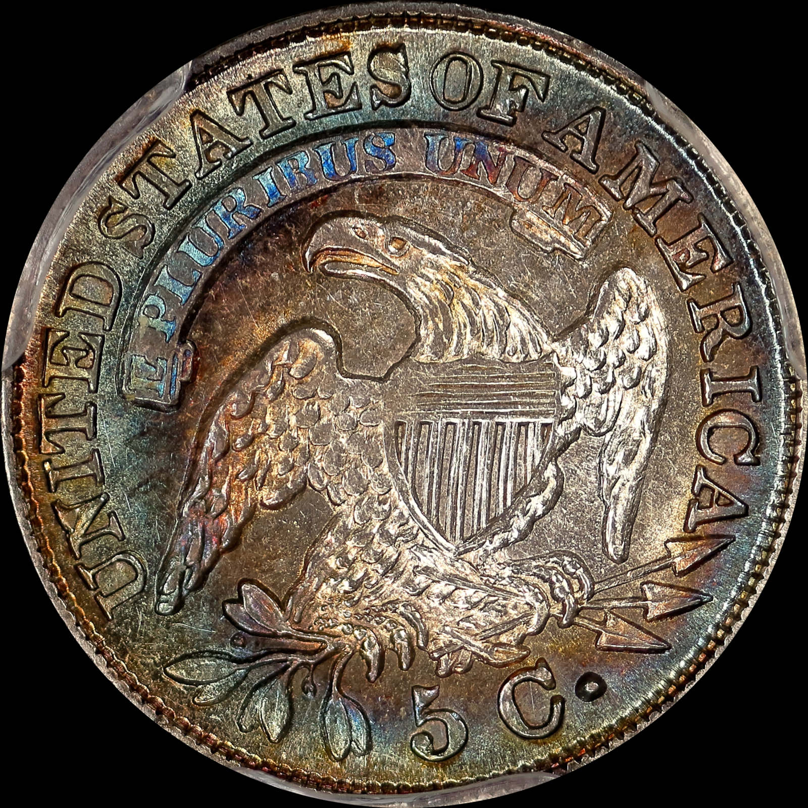 1832 LM-5 MS62+ PCGS 37264629 Reverse