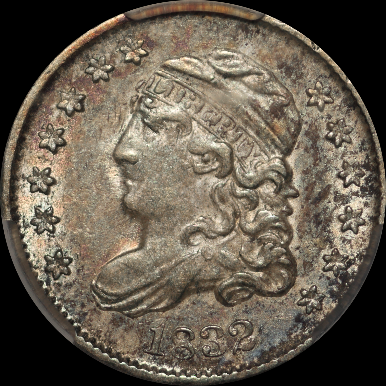 1832 LM-7 MS64 CACG 694971303 Obverse