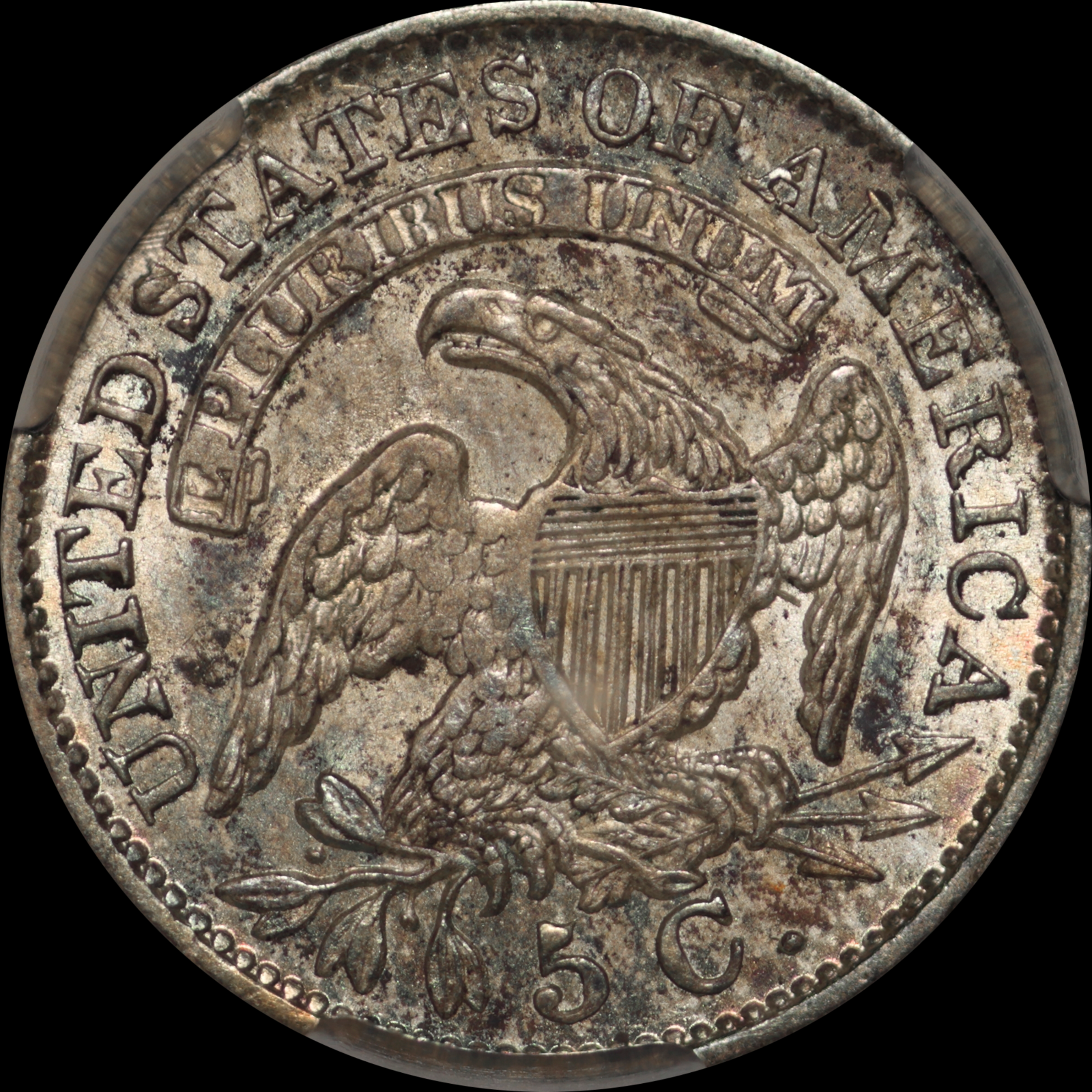 1832 LM-7 MS64 CACG 694971303 Reverse
