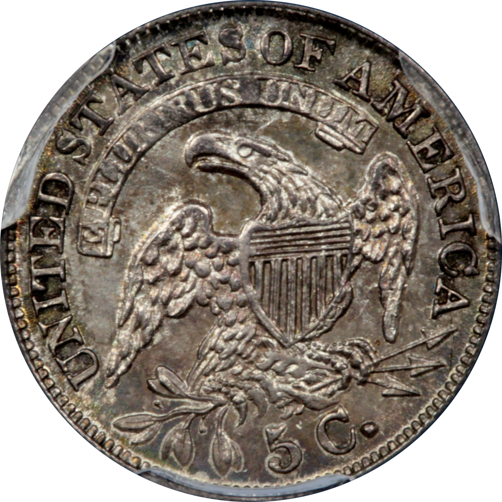 1832 LM-8.3 MS63 PCGS-CAC 45062681 Reverse