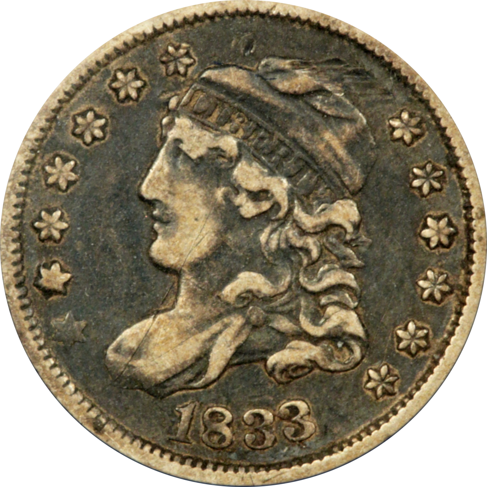 1833 LM-1 VG10 Raw Reverse Cud Obverse
