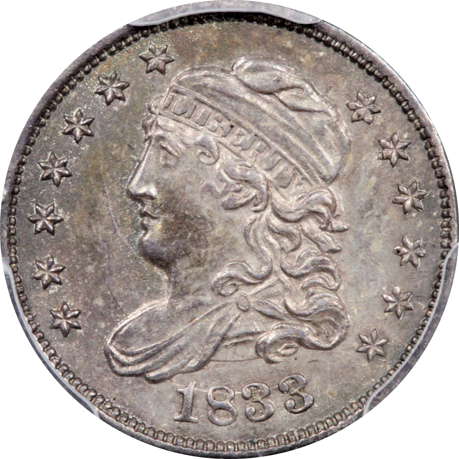 1833 LM-3.2 MS64 PCGS 44361271 Obverse