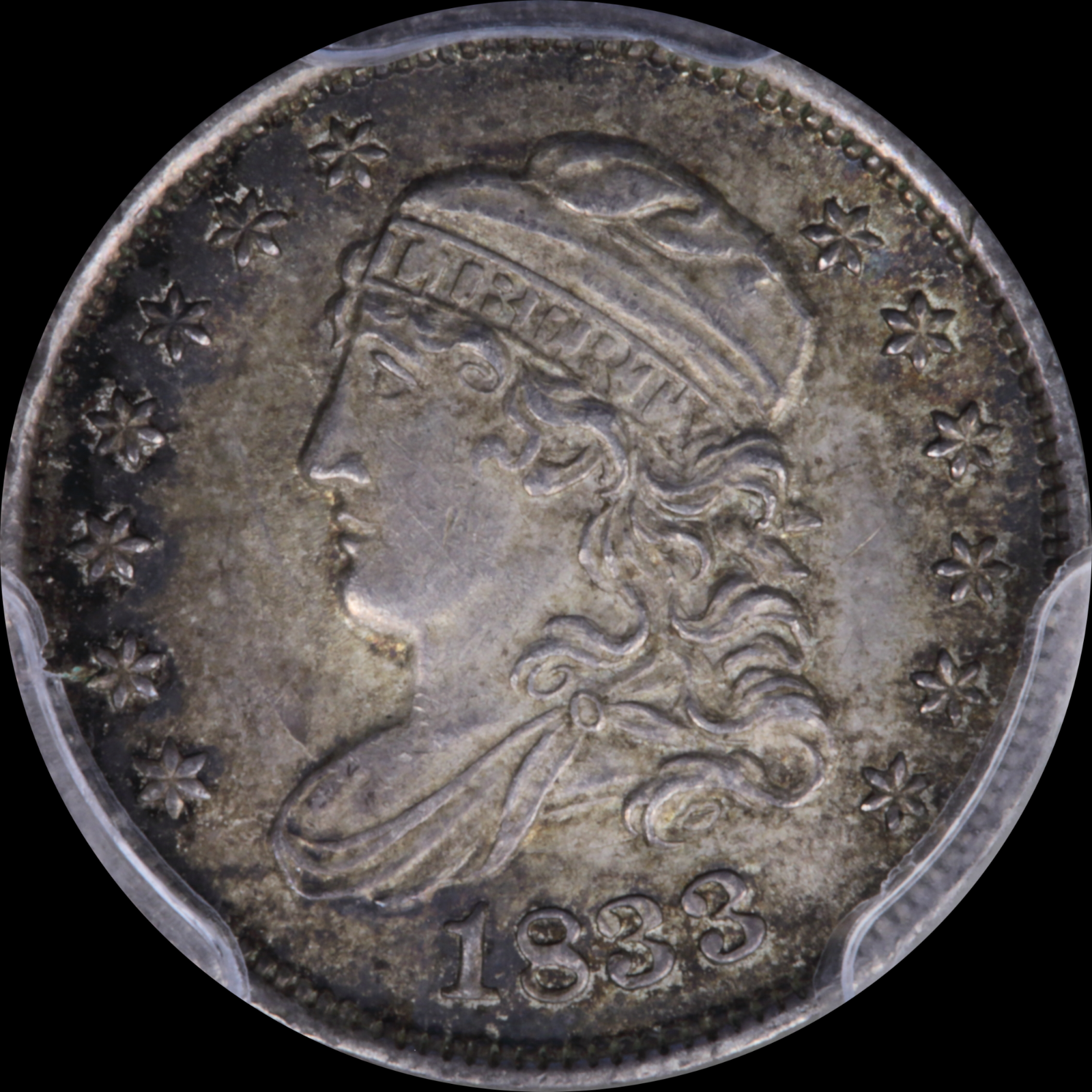 1833 LM-3.3 MS62 PCGS 40618373 Obverse