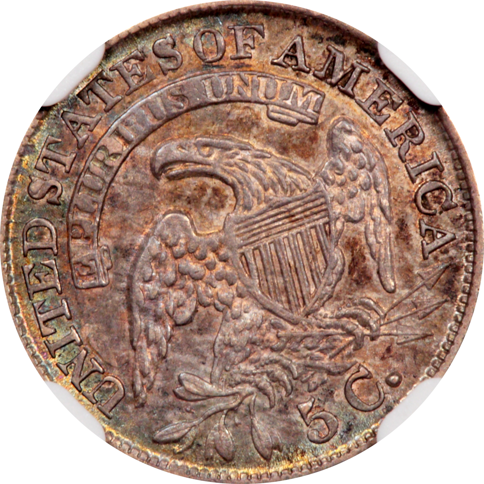 1833 LM-3.4 AU58+ PCGS 44575597 Reverse