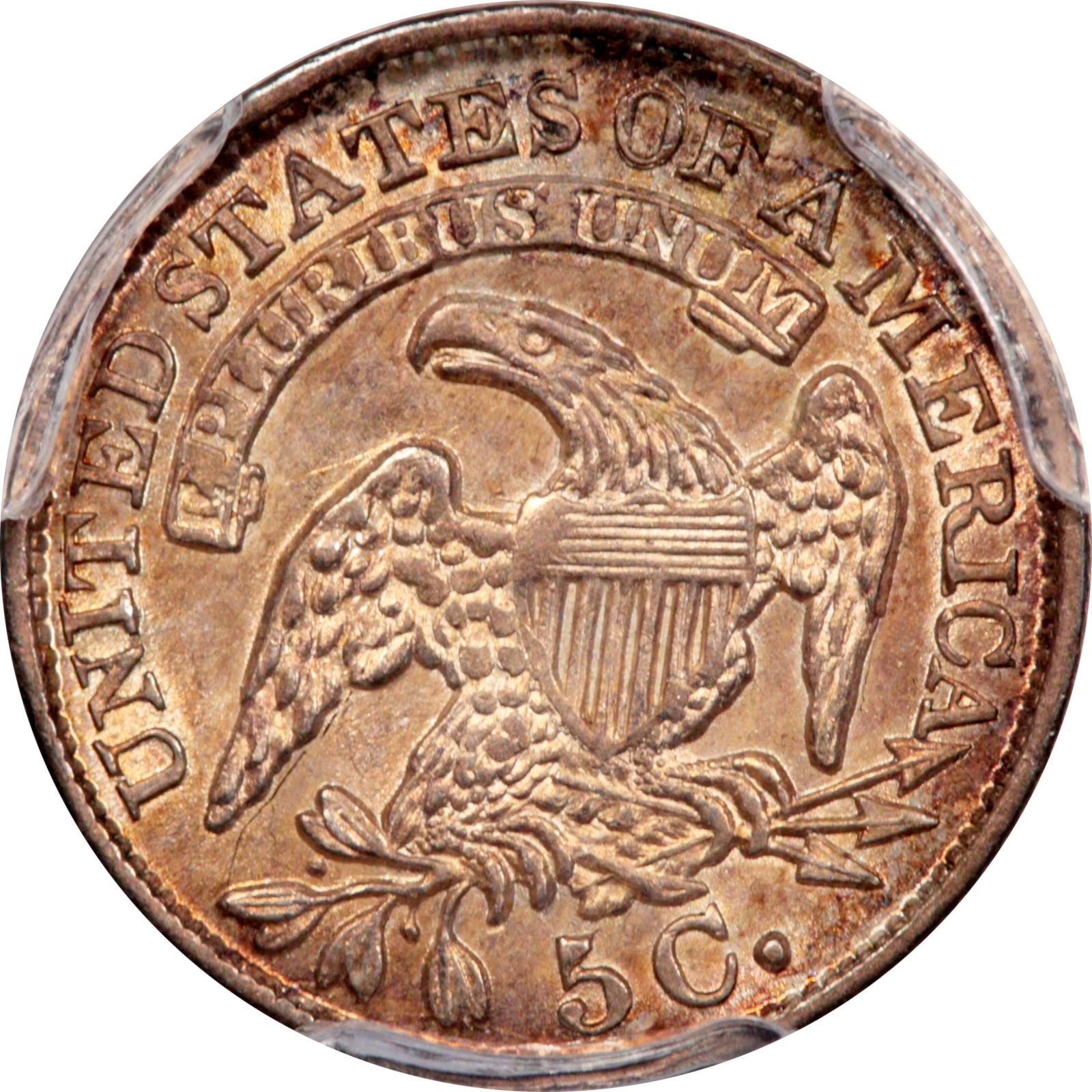 1833 LM-4.2 MS62 PCGS 40826395 Reverse