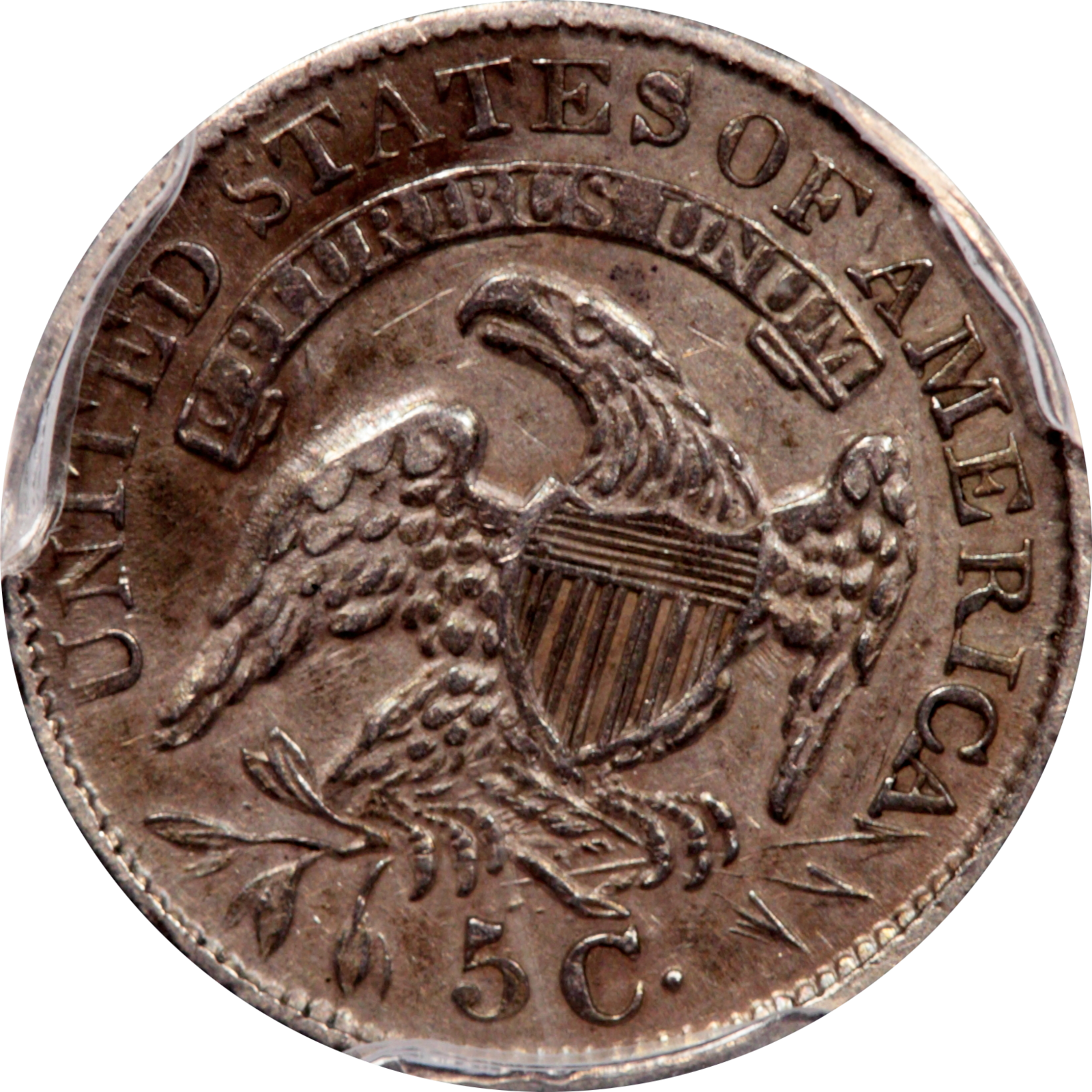 1833 LM-6 AU50 PCGS 37263239 Reverse