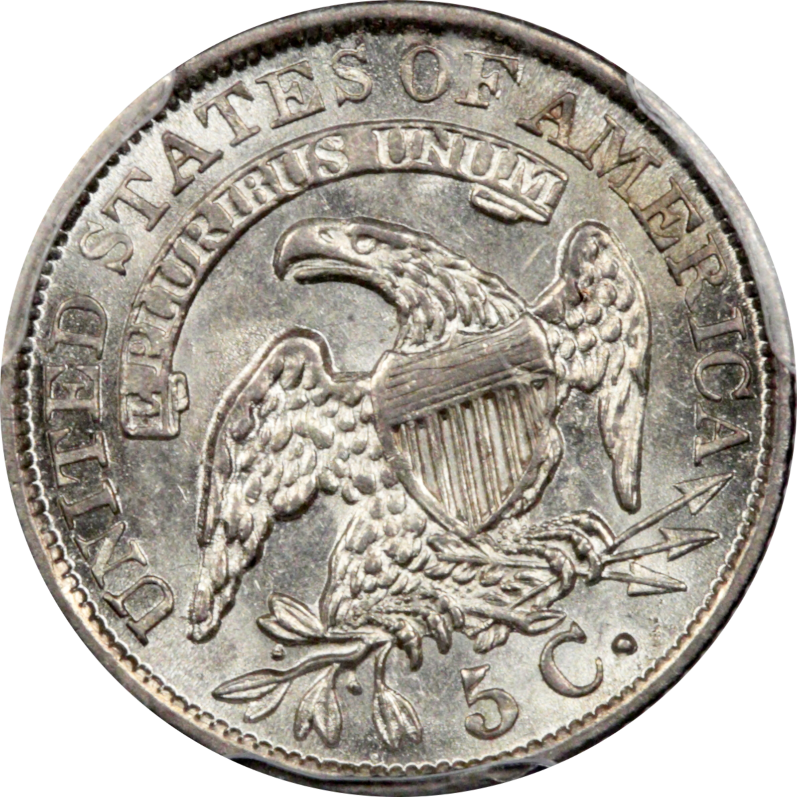 1833 LM-8 MS62 PCGS 46891116 Reverse