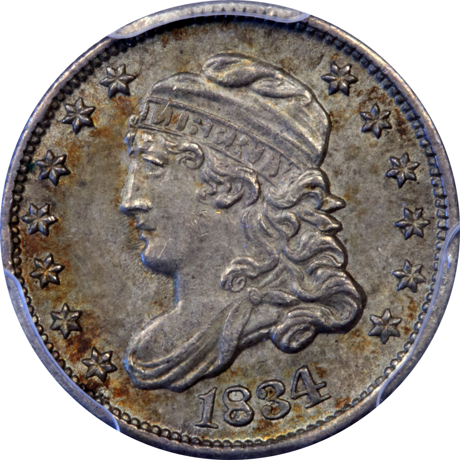 1834 LM-1 MS63+ PCGS 17247222 Obverse