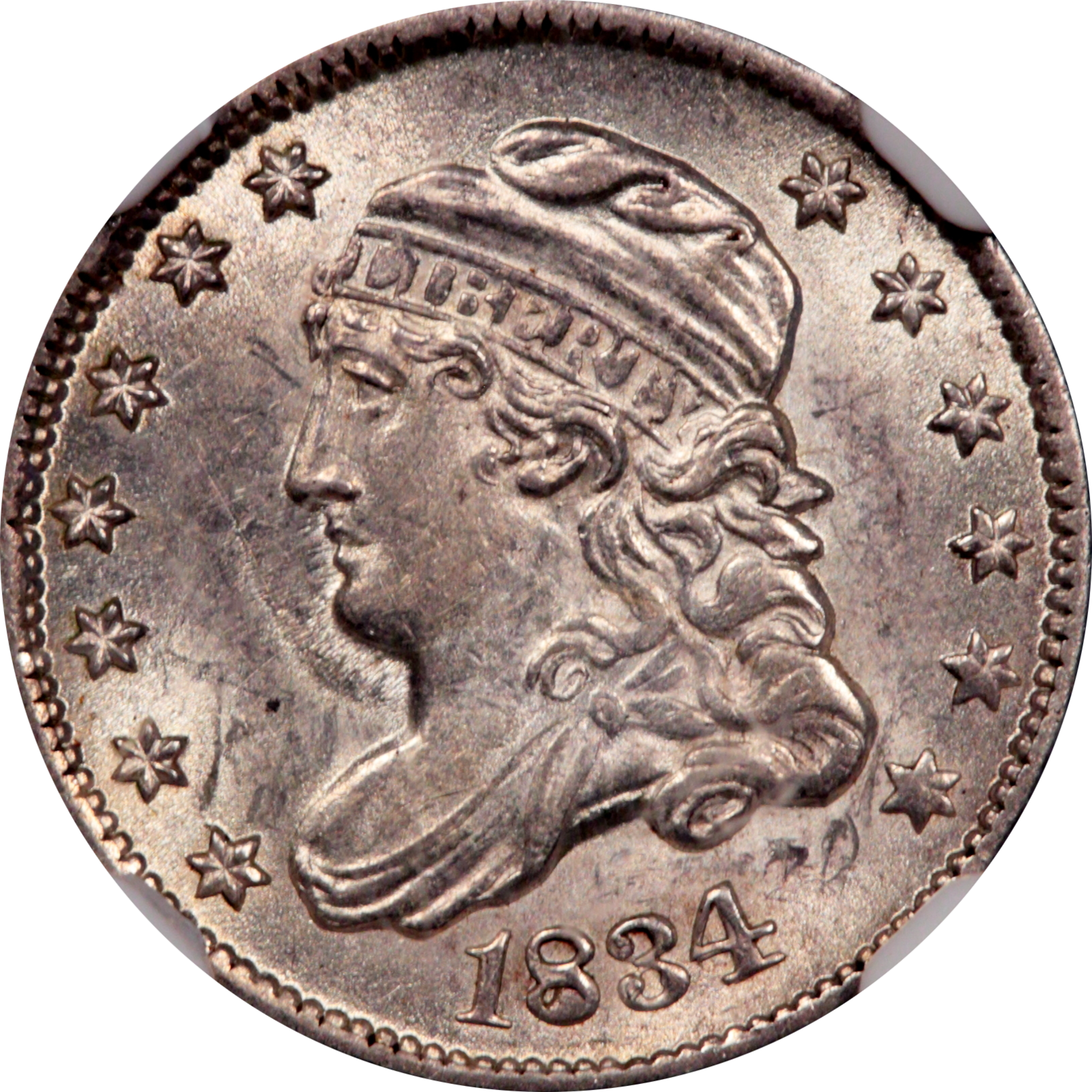 1834 LM-3 MS62 PCGS 44575601 Obverse