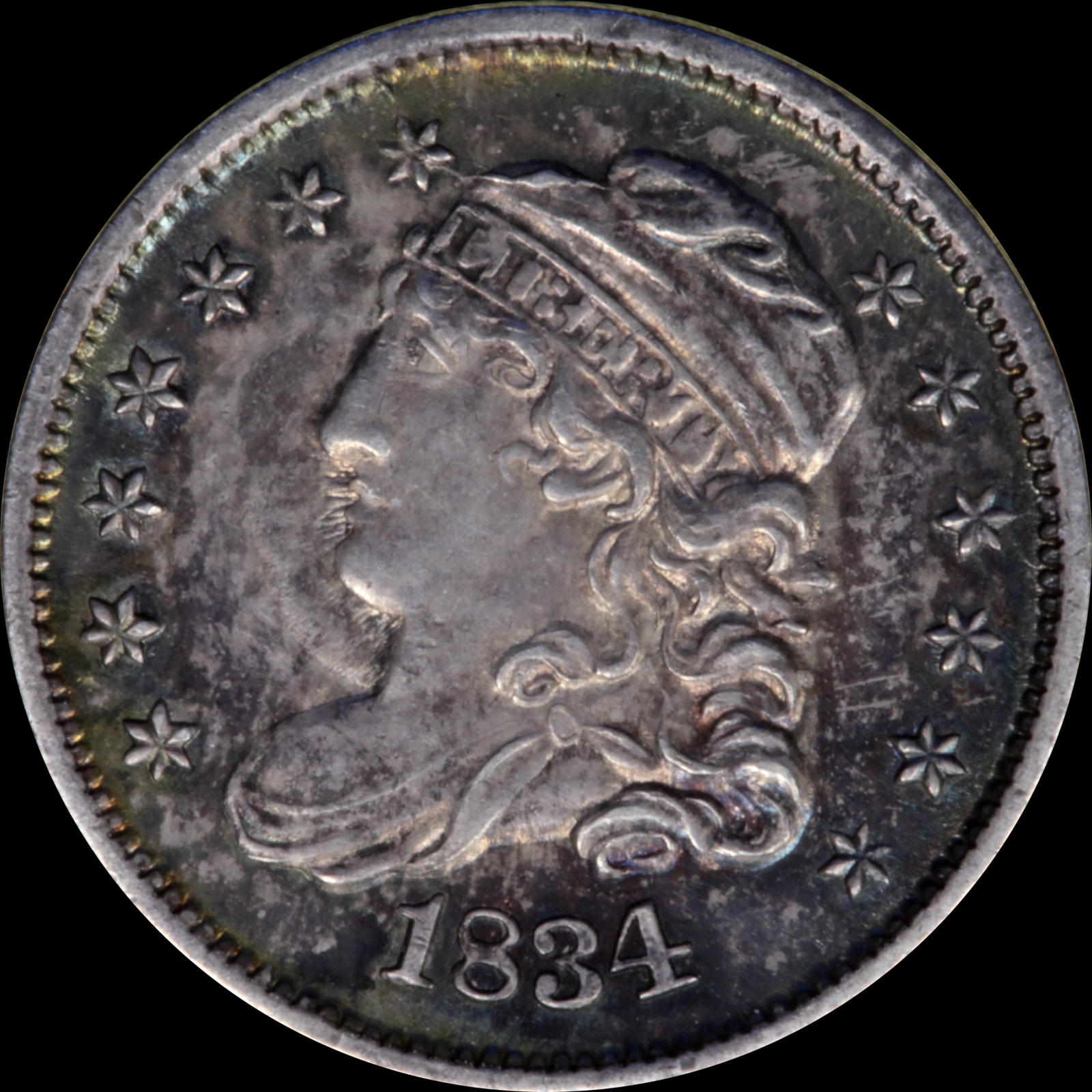 1834 LM-5 AU50 Details PCGS 49022369 Obverse