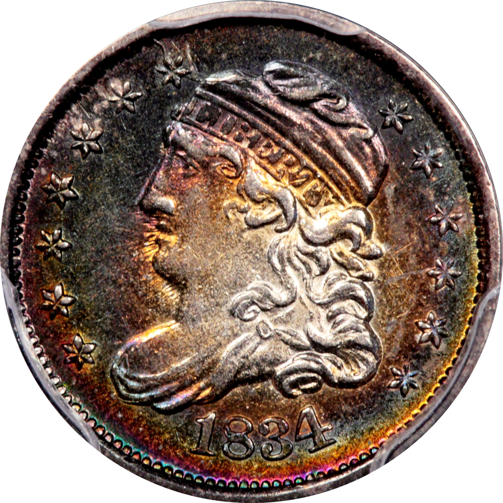 1834 LM-5 MS62 PCGS 40531894 Obverse