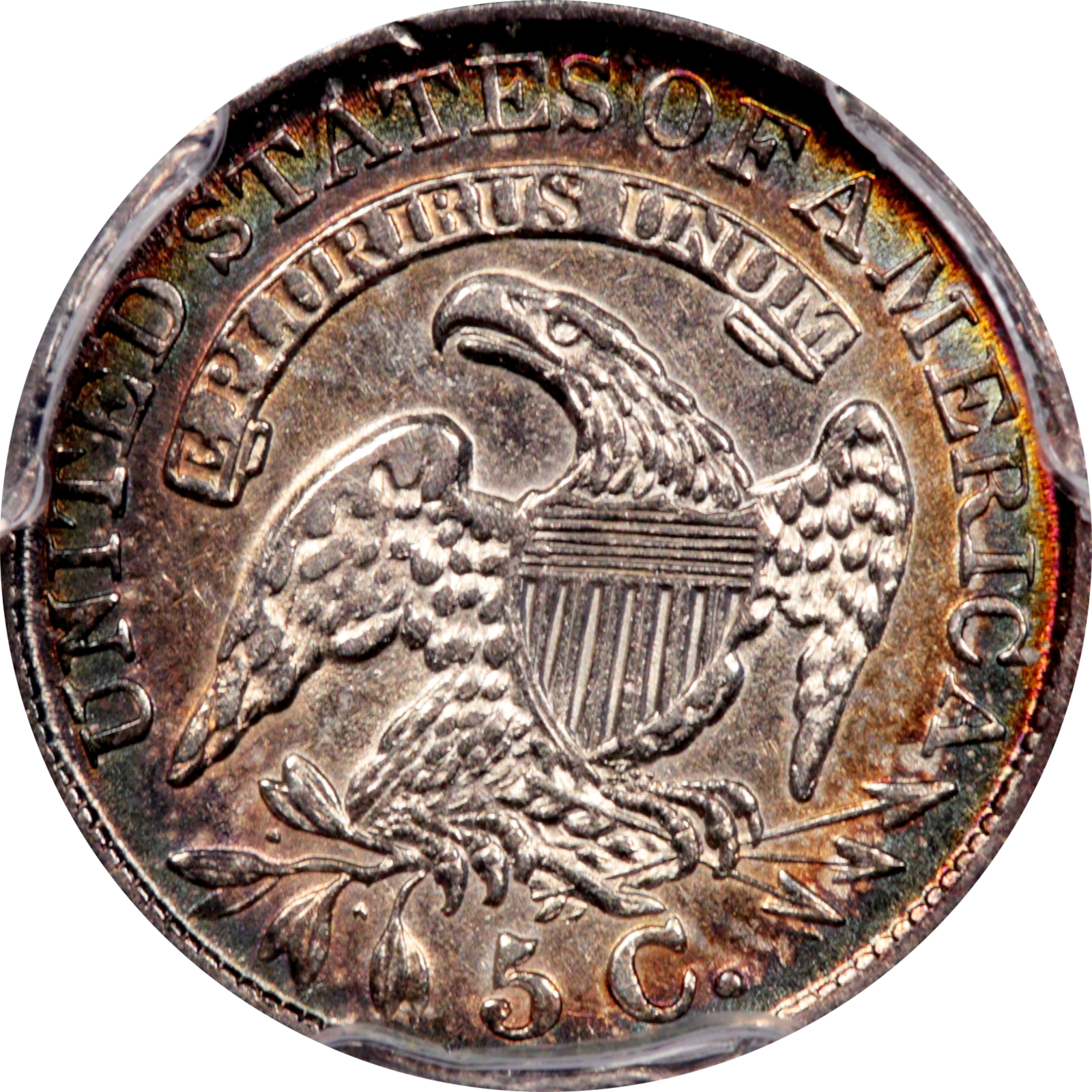 1834 LM-5 MS62 PCGS 40531894 Reverse